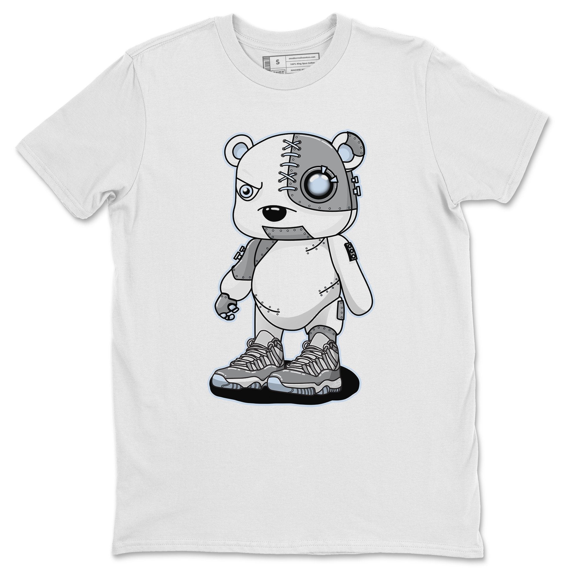 Cyborg Bear Unisex Tops - Air Jordan 11 Cool Grey