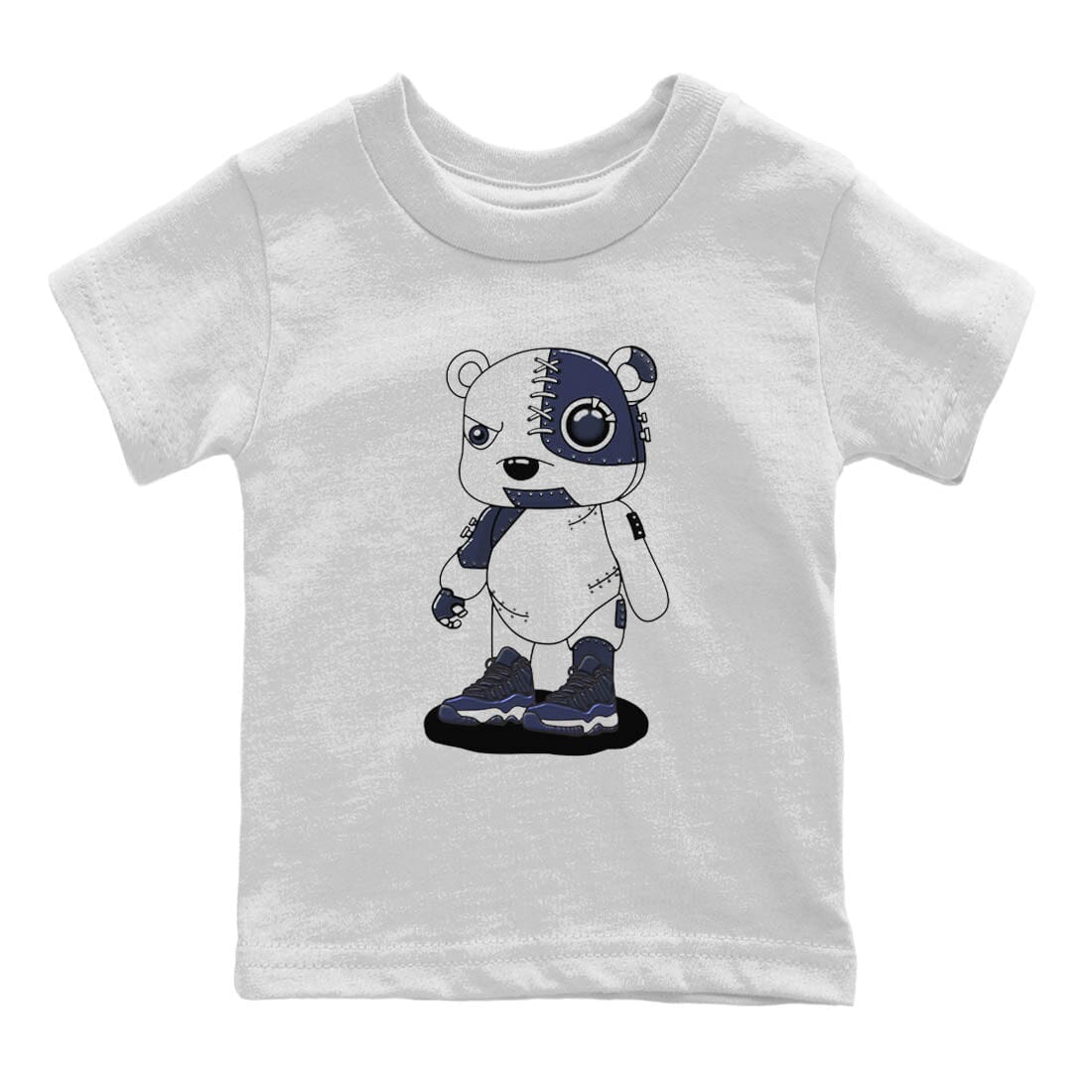 Cyborg Bear Kids Tops - Air Jordan 11 Midnight Navy