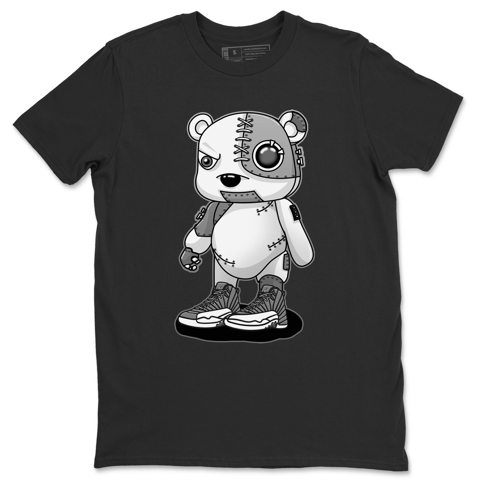 Cyborg Bear Unisex Tops - Air Jordan 12 Stealth