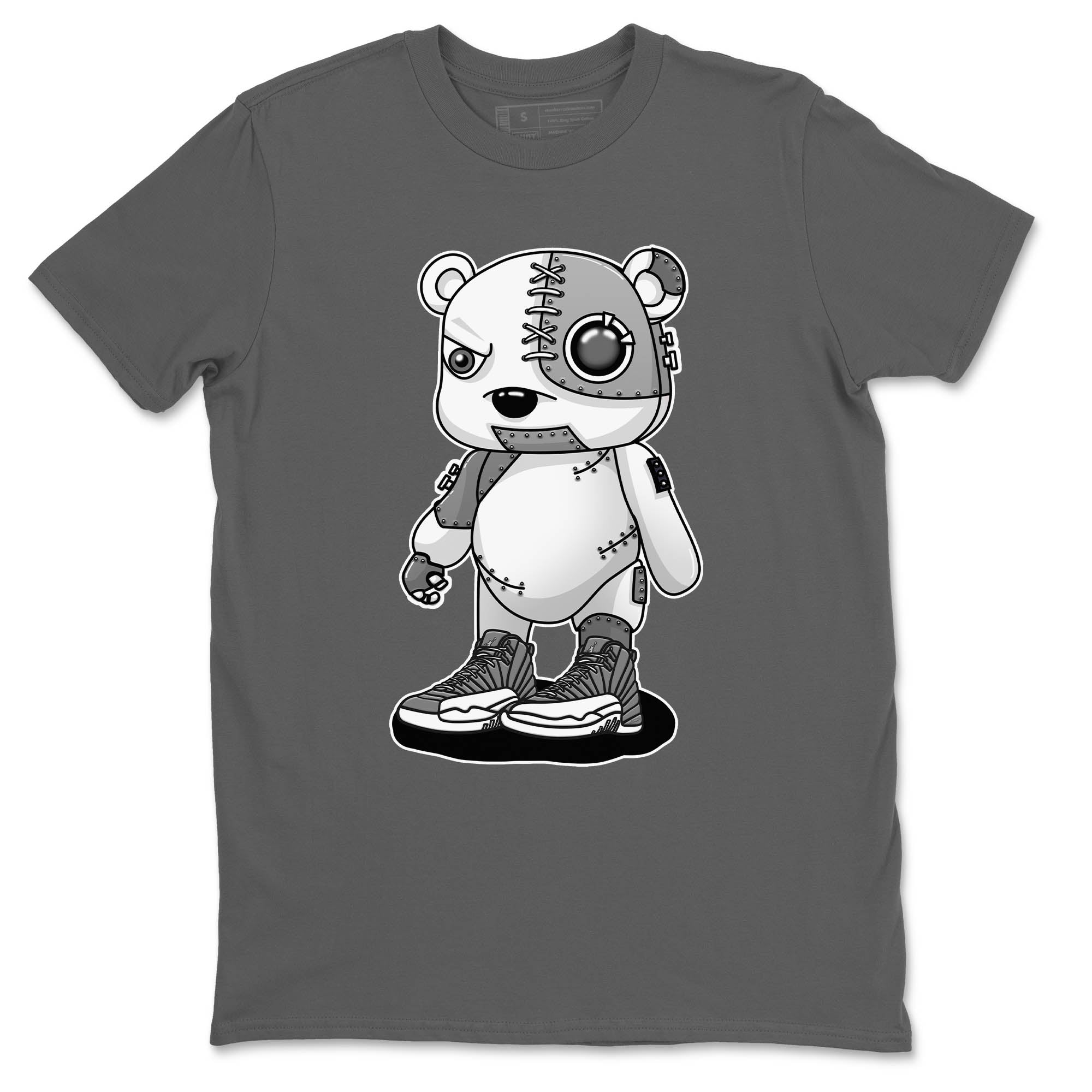 Cyborg Bear Unisex Tops - Air Jordan 12 Stealth