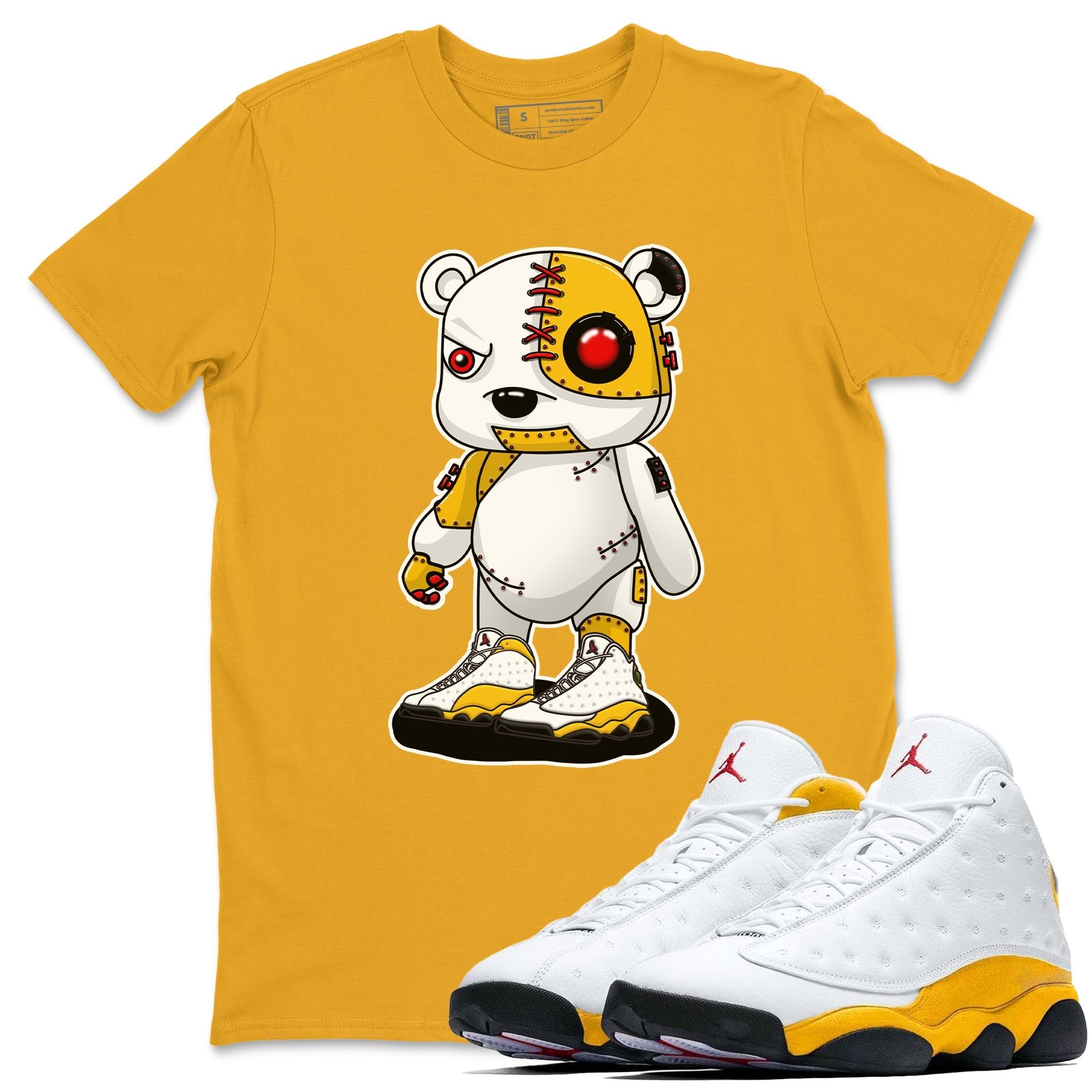 Cyborg Bear Unisex Tops - Air Jordan 13 Del Sol