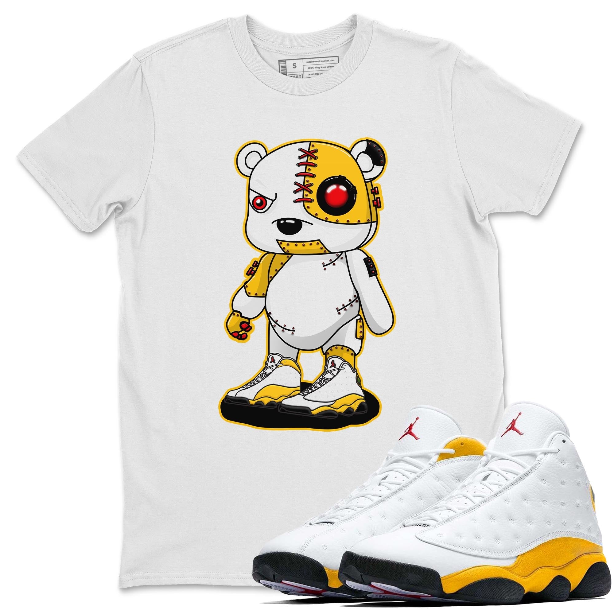 Cyborg Bear Unisex Tops - Air Jordan 13 Del Sol
