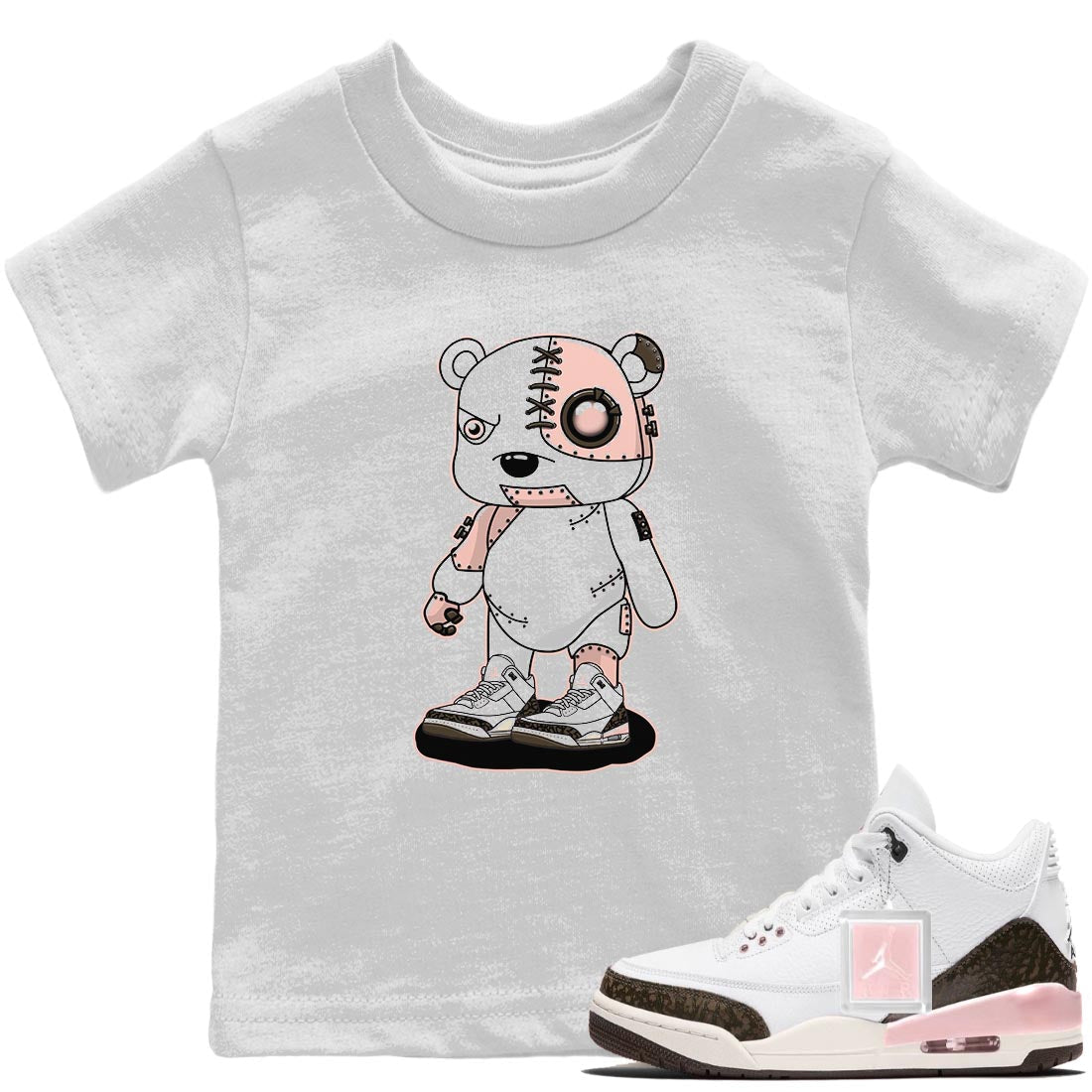 Cyborg Bear Kids Tops - Air Jordan 3 Atmosphere