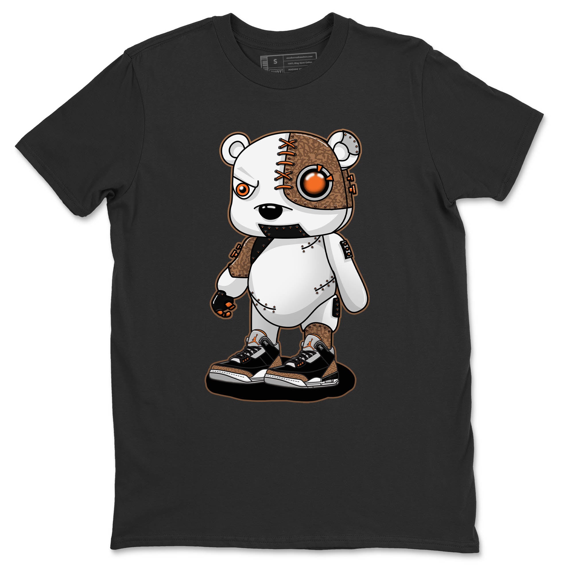 Cyborg Bear Unisex Tops - Air Jordan 3 Desert Elephant