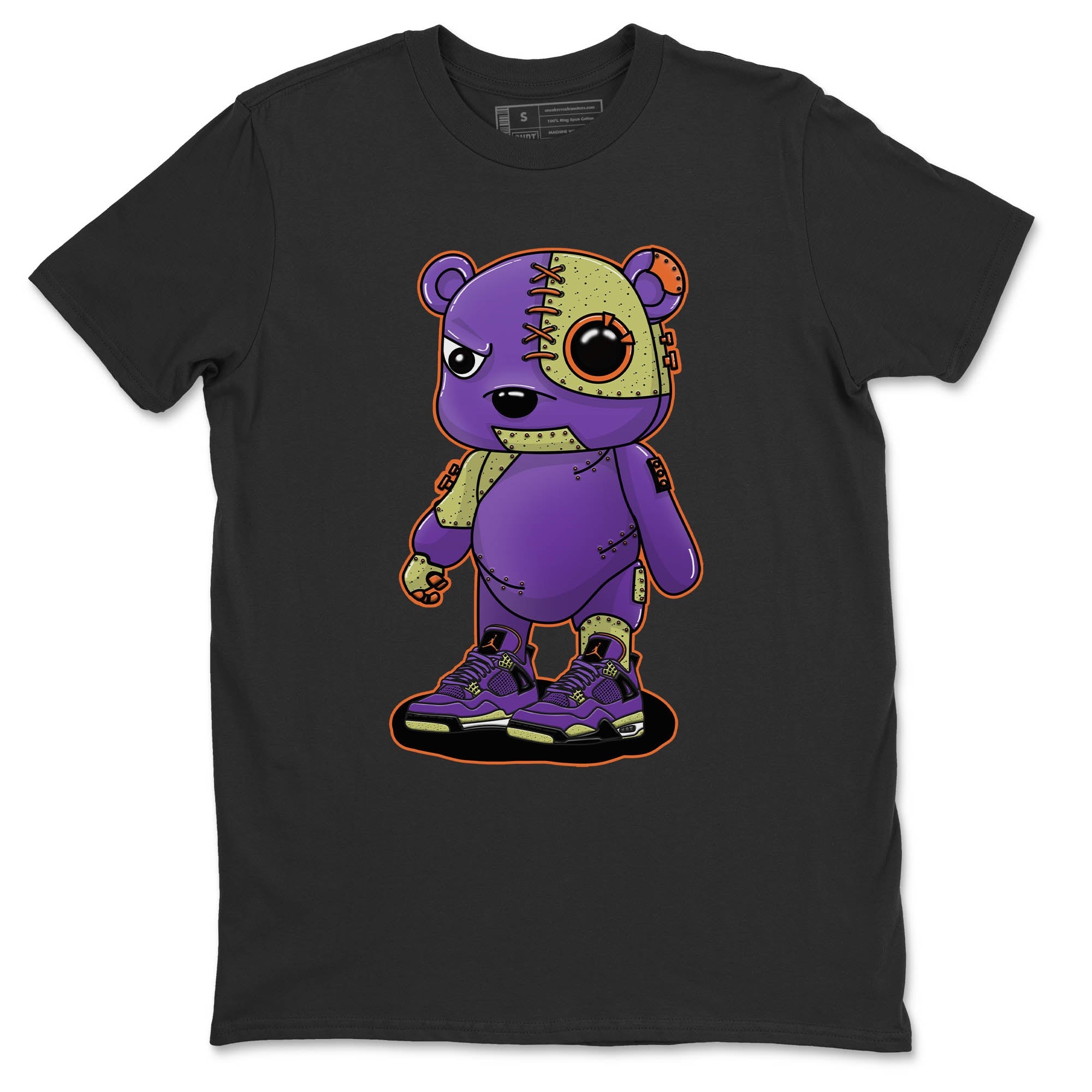 Cyborg Bear Unisex Tops - Air Jordan 4 Canyon Purple
