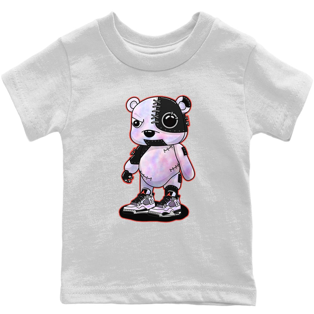 Cyborg Bear Kids Tops - Air Jordan 4 Zen Master
