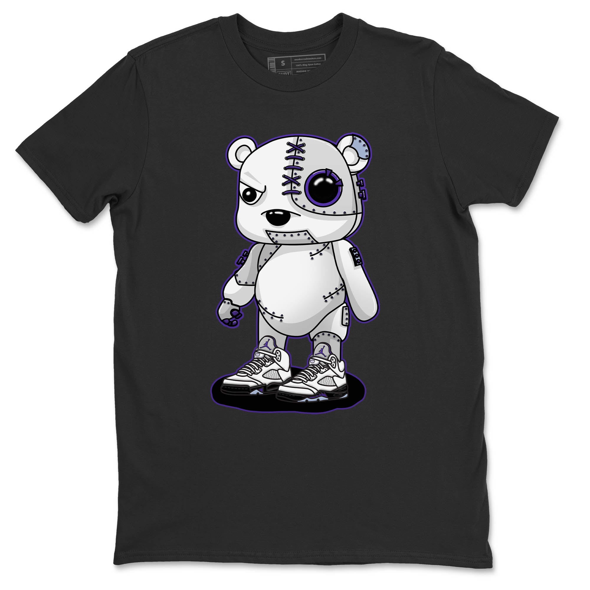 Cyborg Bear Unisex Tops - Air Jordan 5 Concord