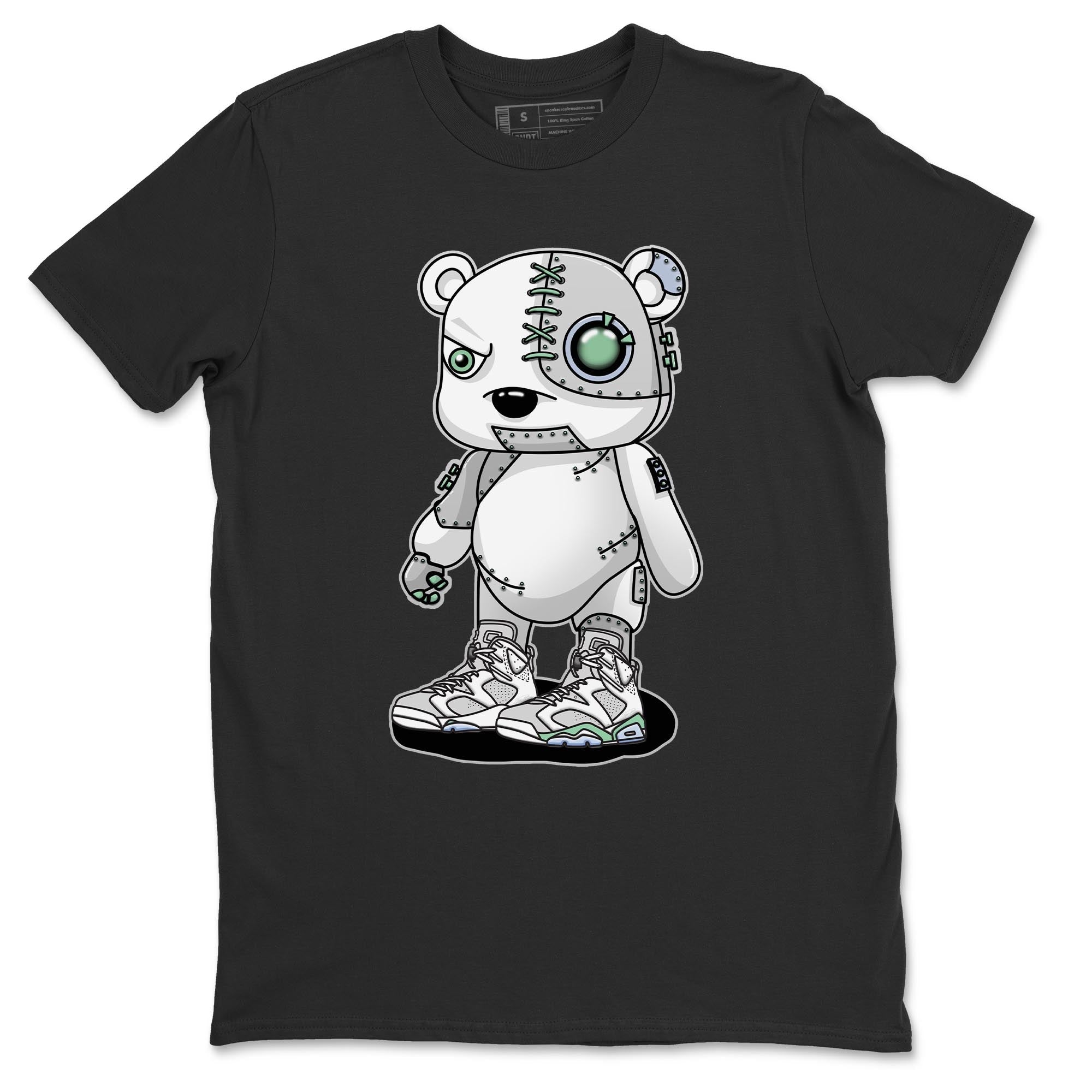 Cyborg Bear Unisex Tops - Air Jordan 6 Mint Foam