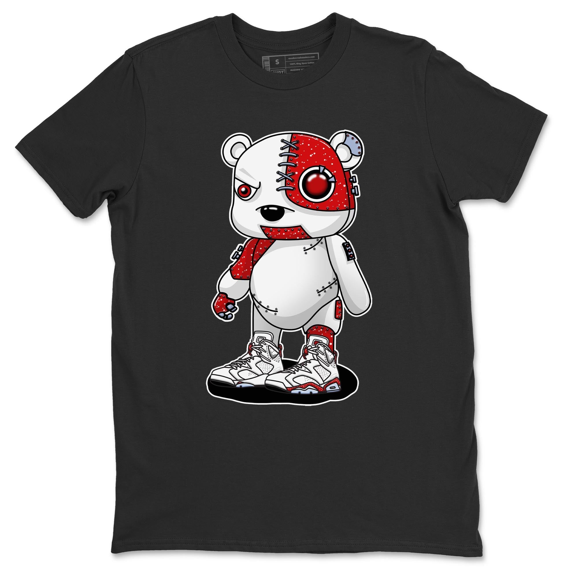 Cyborg Bear Unisex Tops - Air Jordan 6 Red Velvet Cookies