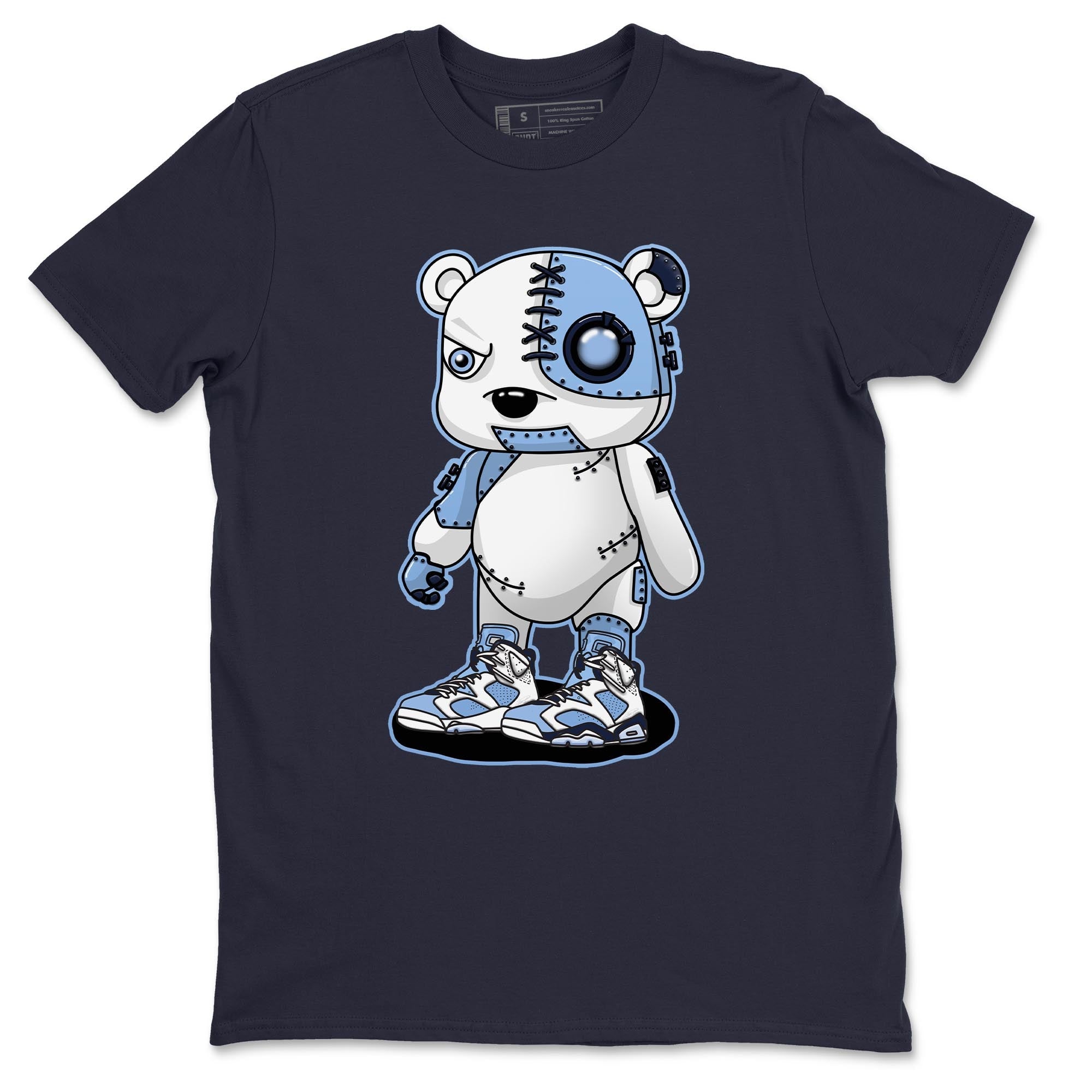 Cyborg Bear Unisex Tops - Air Jordan 6 UNC