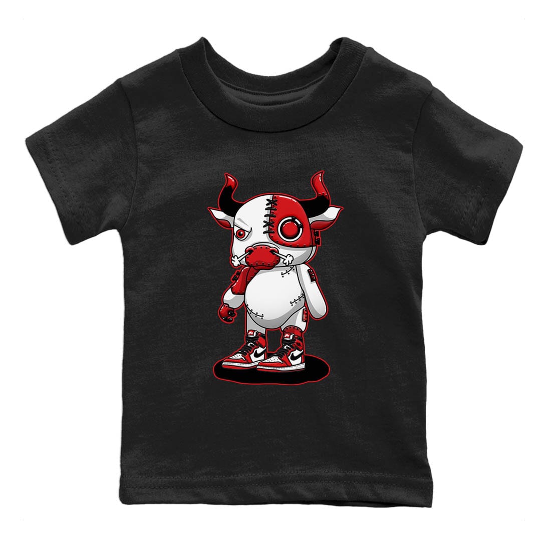 Cyborg Bull Kids Tops - Air Jordan 1 Lost & Found