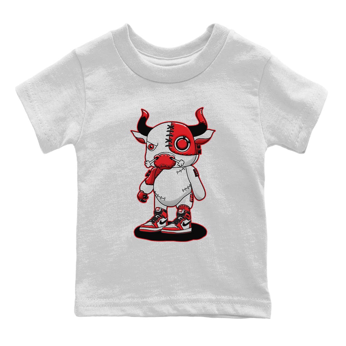 Cyborg Bull Kids Tops - Air Jordan 1 Lost & Found