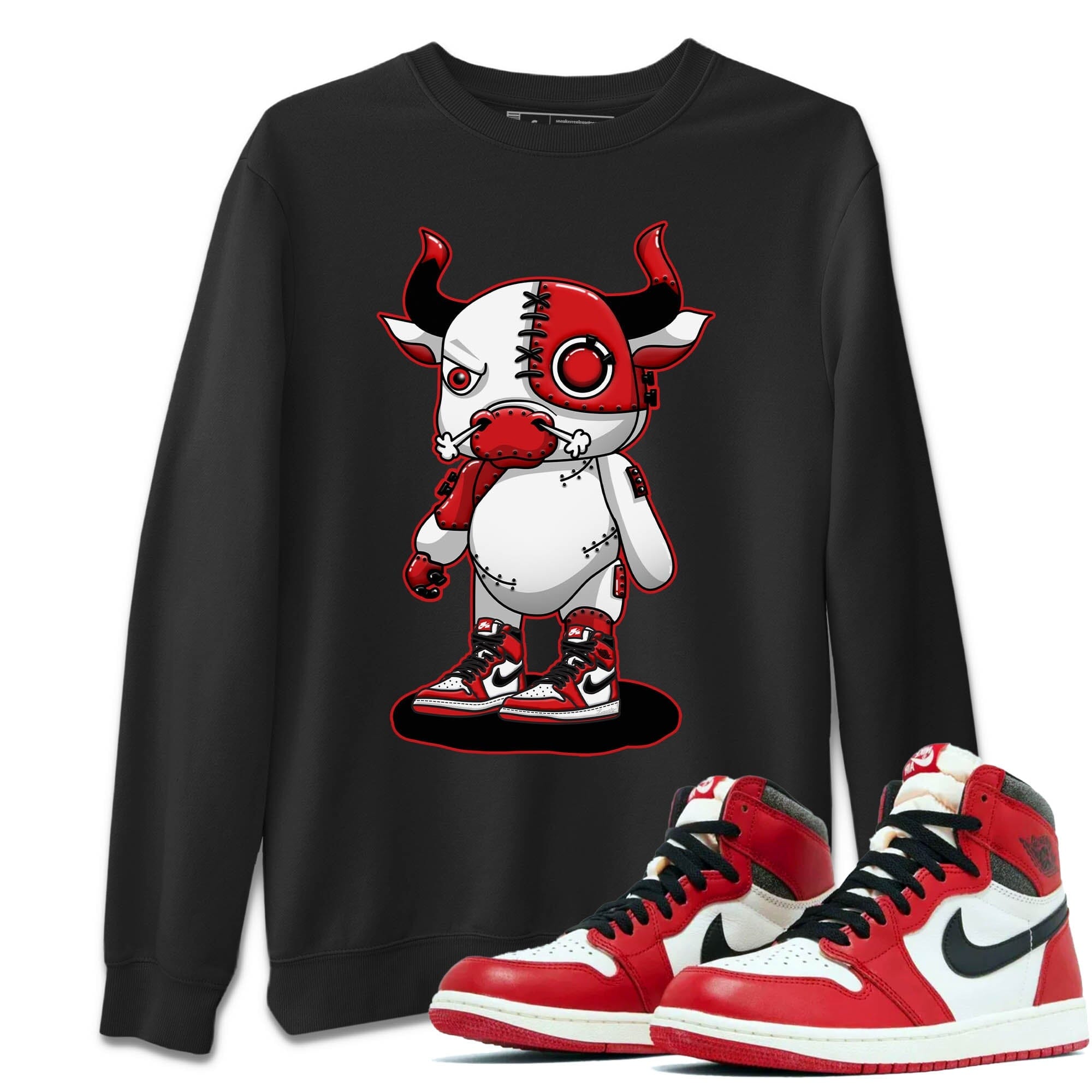 Cyborg Bull Unisex Tops - Air Jordan 1 Lost & Found