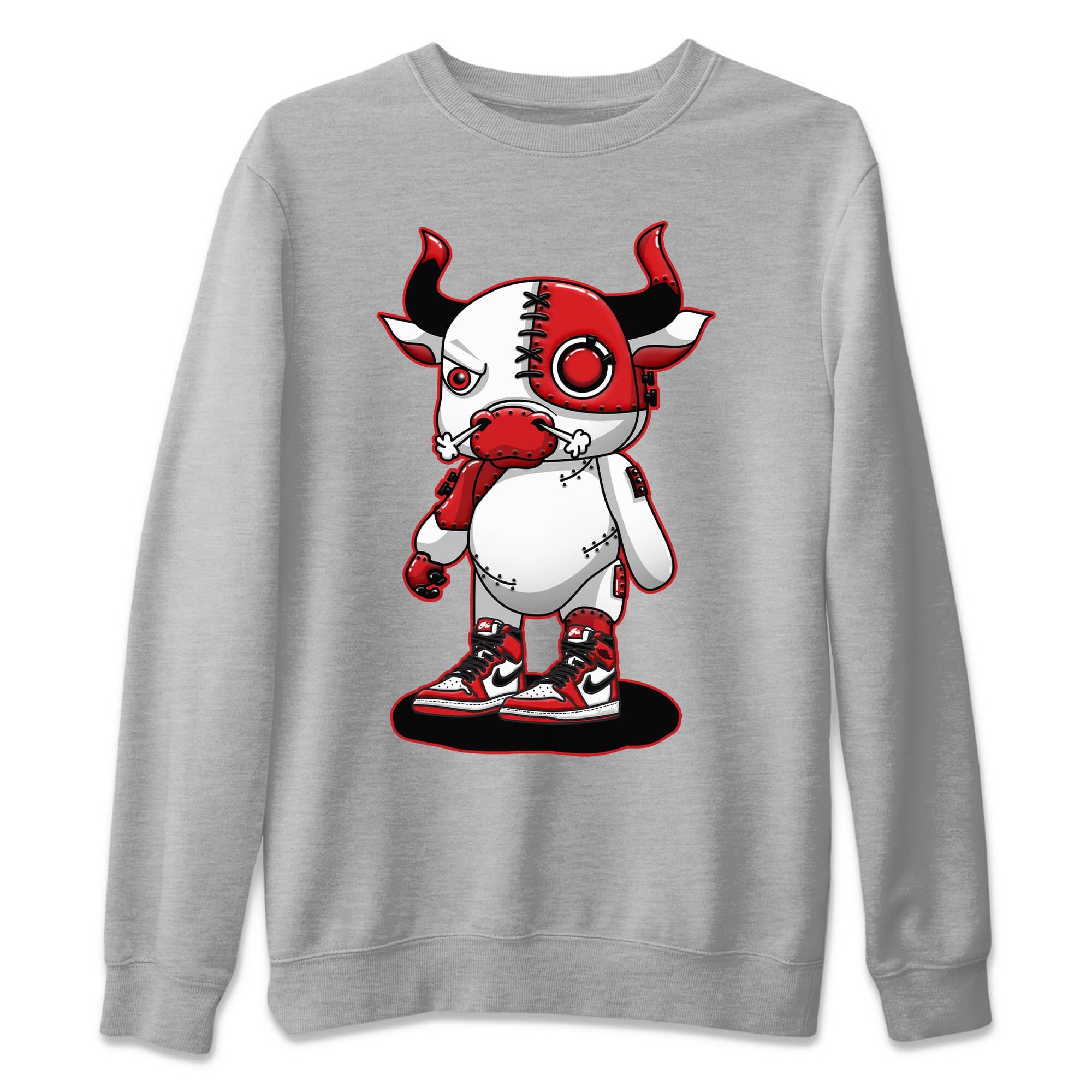 Cyborg Bull Unisex Tops - Air Jordan 1 Lost & Found