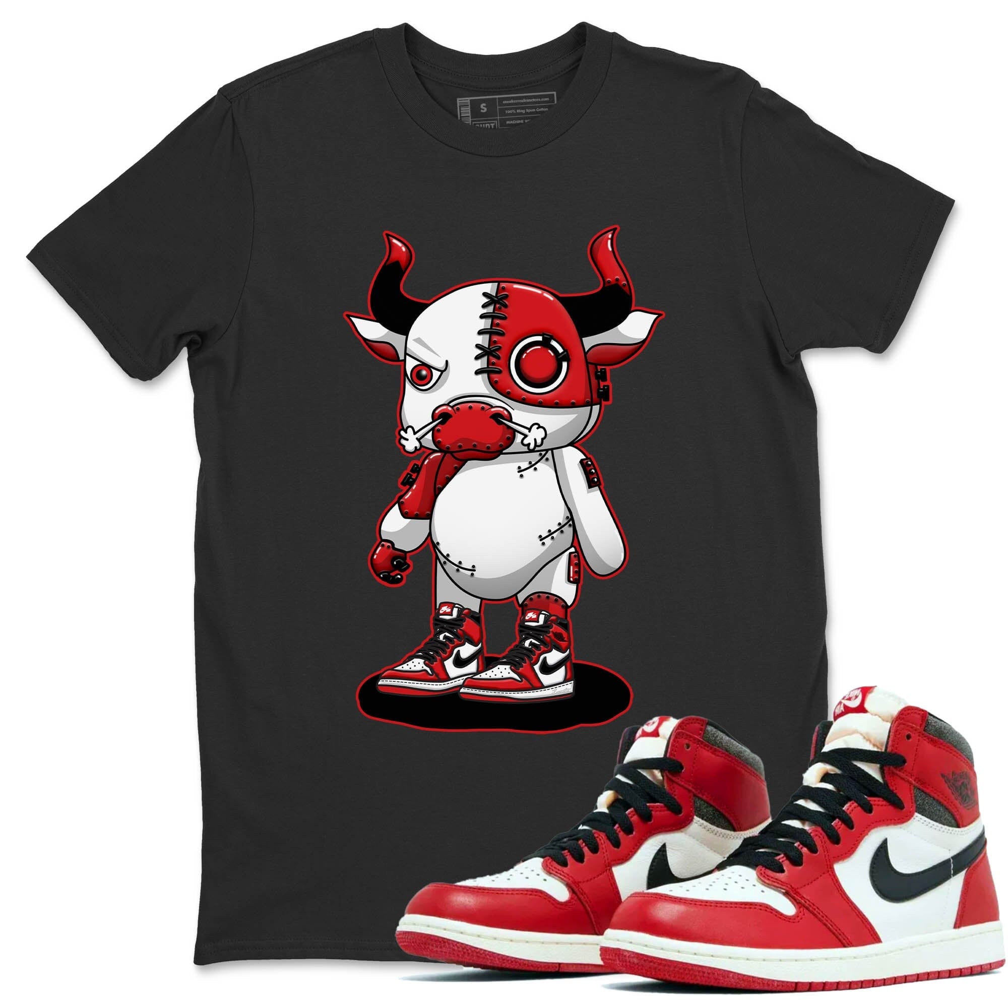 Cyborg Bull Unisex Tops - Air Jordan 1 Lost & Found