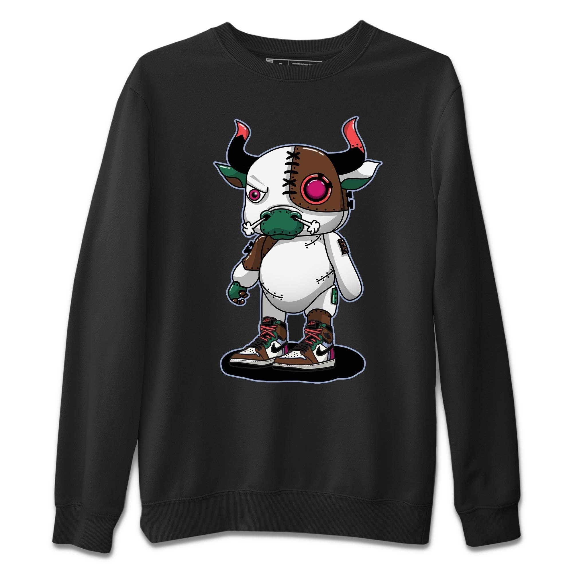 Cyborg Bull Unisex Tops - Air Jordan 1 Hand Crafted