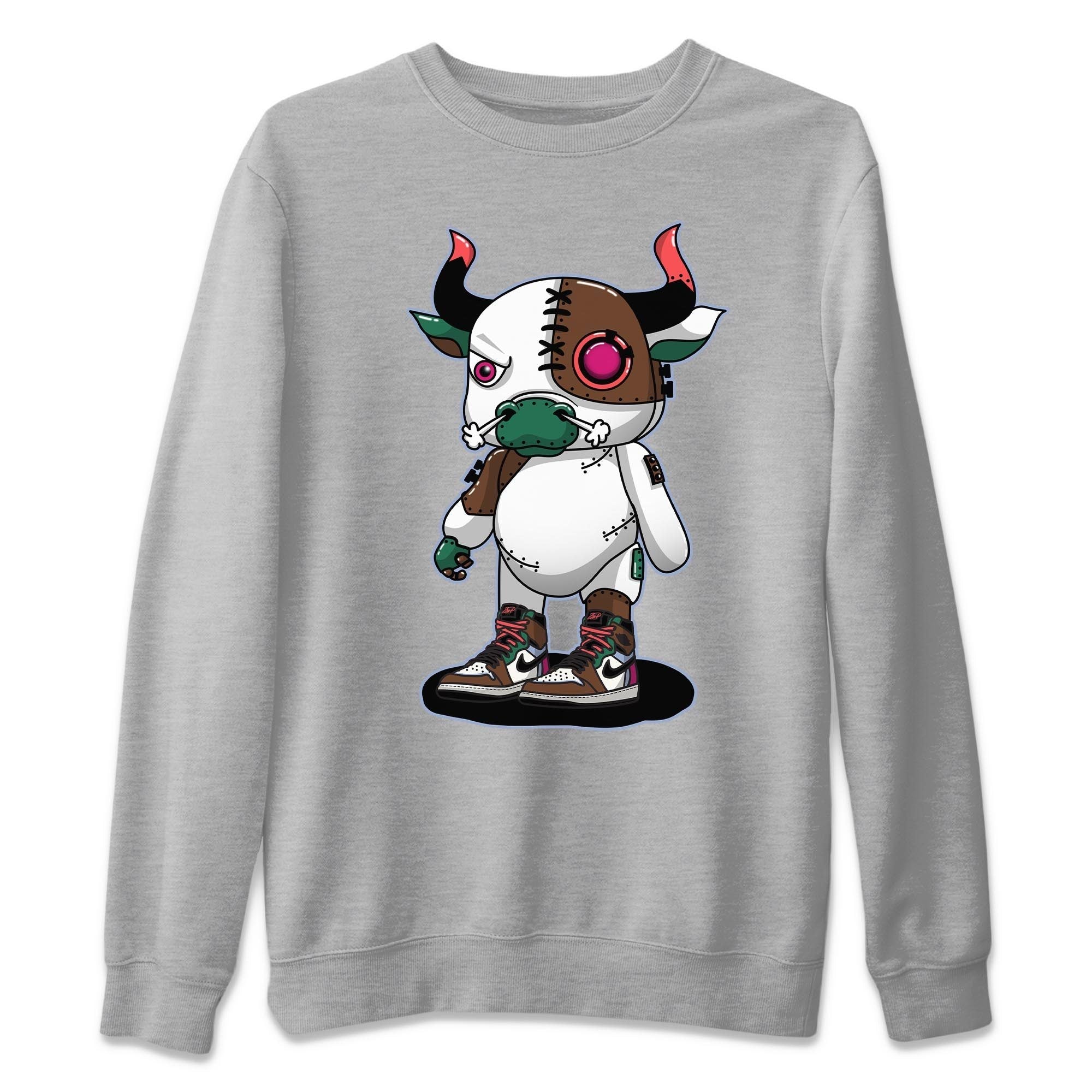 Cyborg Bull Unisex Tops - Air Jordan 1 Hand Crafted