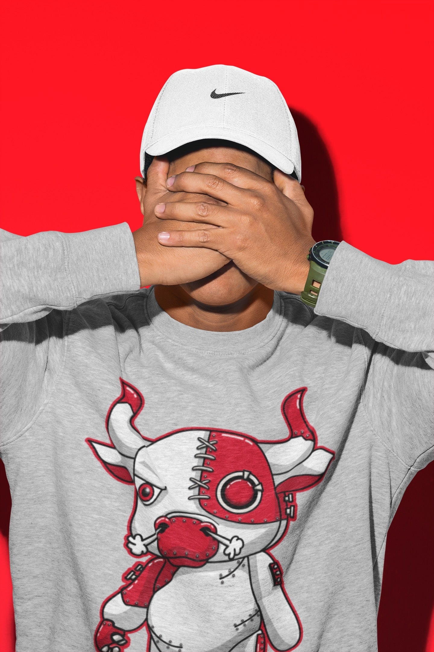 Cyborg Bull Unisex Tops - Air Jordan 1 Newstalgia