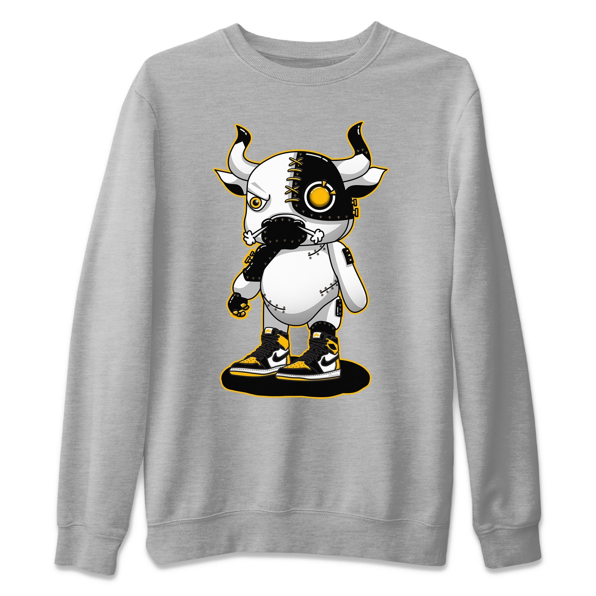 Cyborg Bull Unisex Tops - Air Jordan 1 Taxi