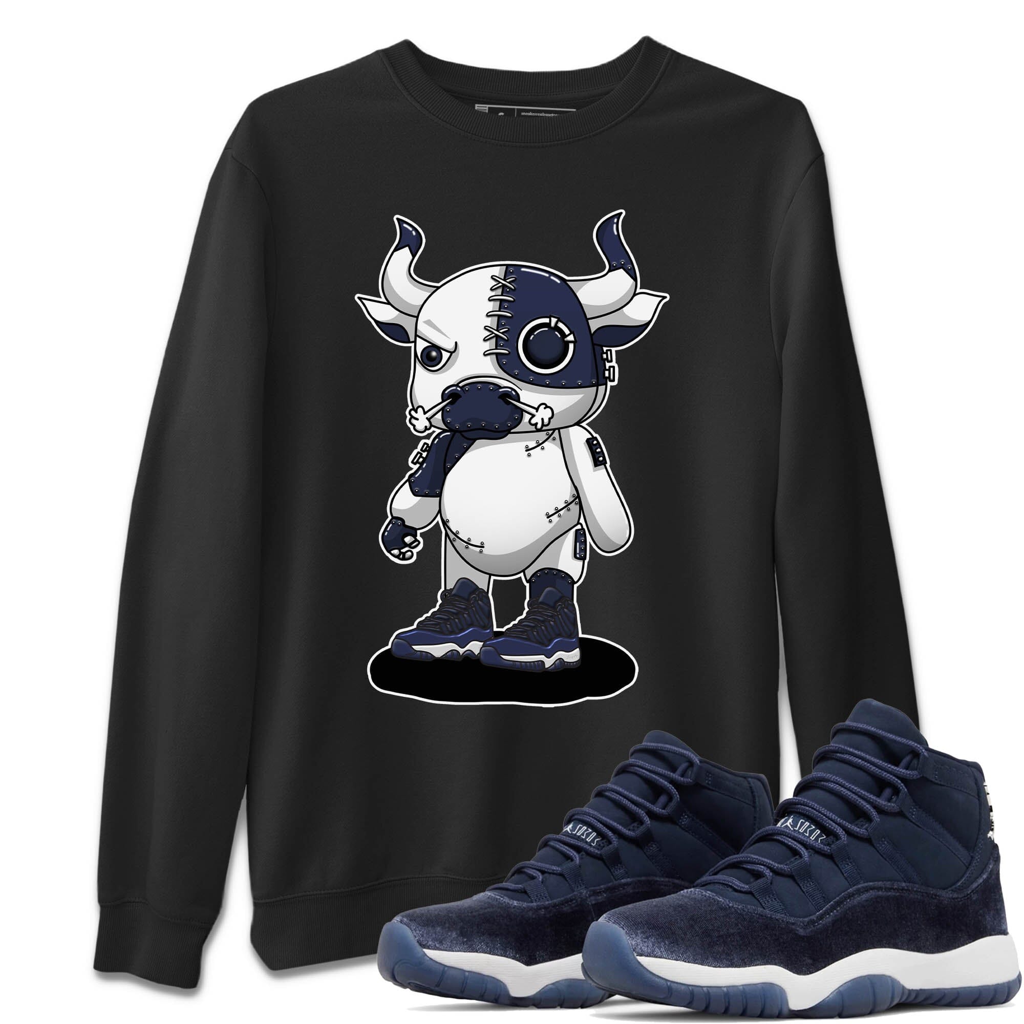 Cyborg Bull Unisex Tops - Air Jordan 11 Midnight Navy