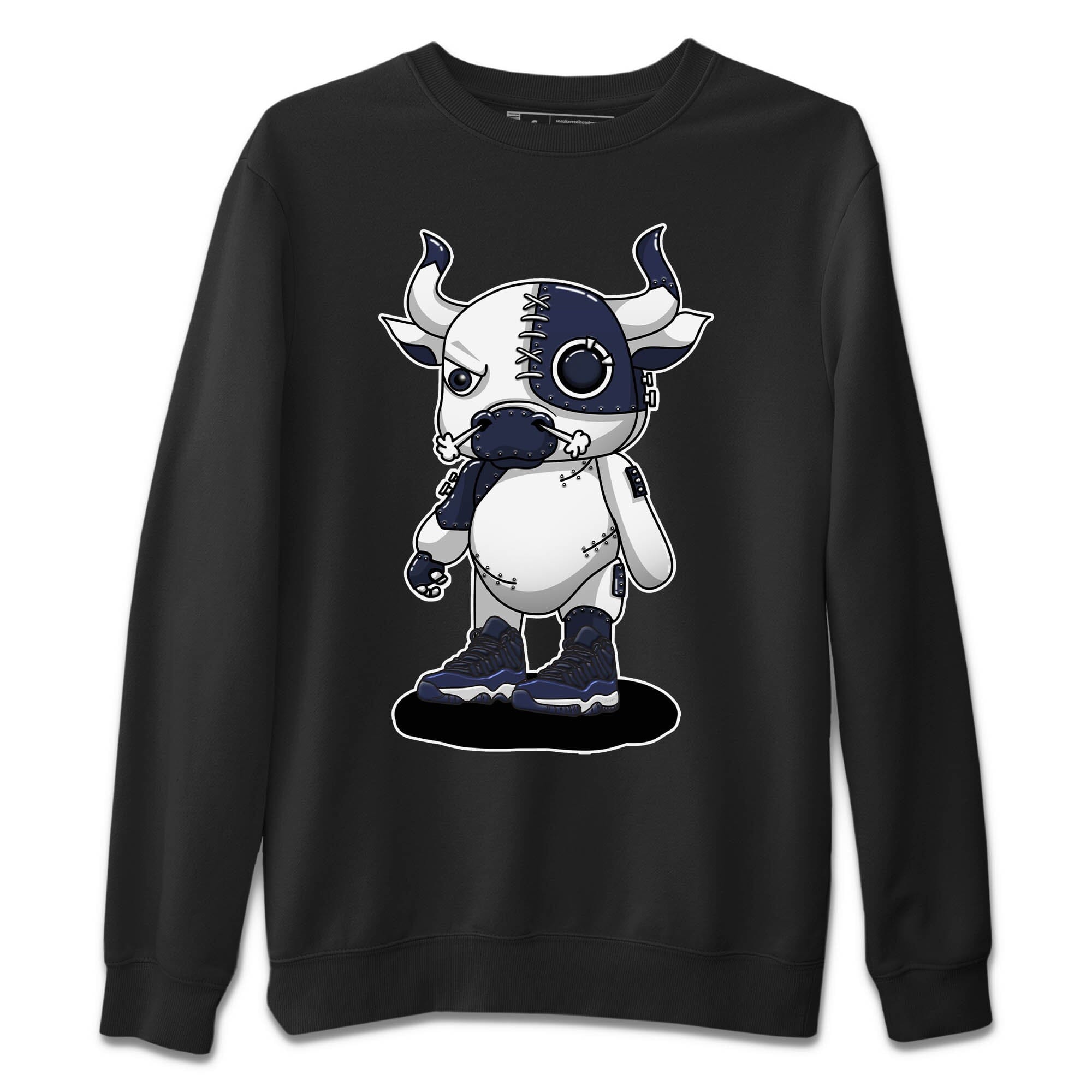 Cyborg Bull Unisex Tops - Air Jordan 11 Midnight Navy