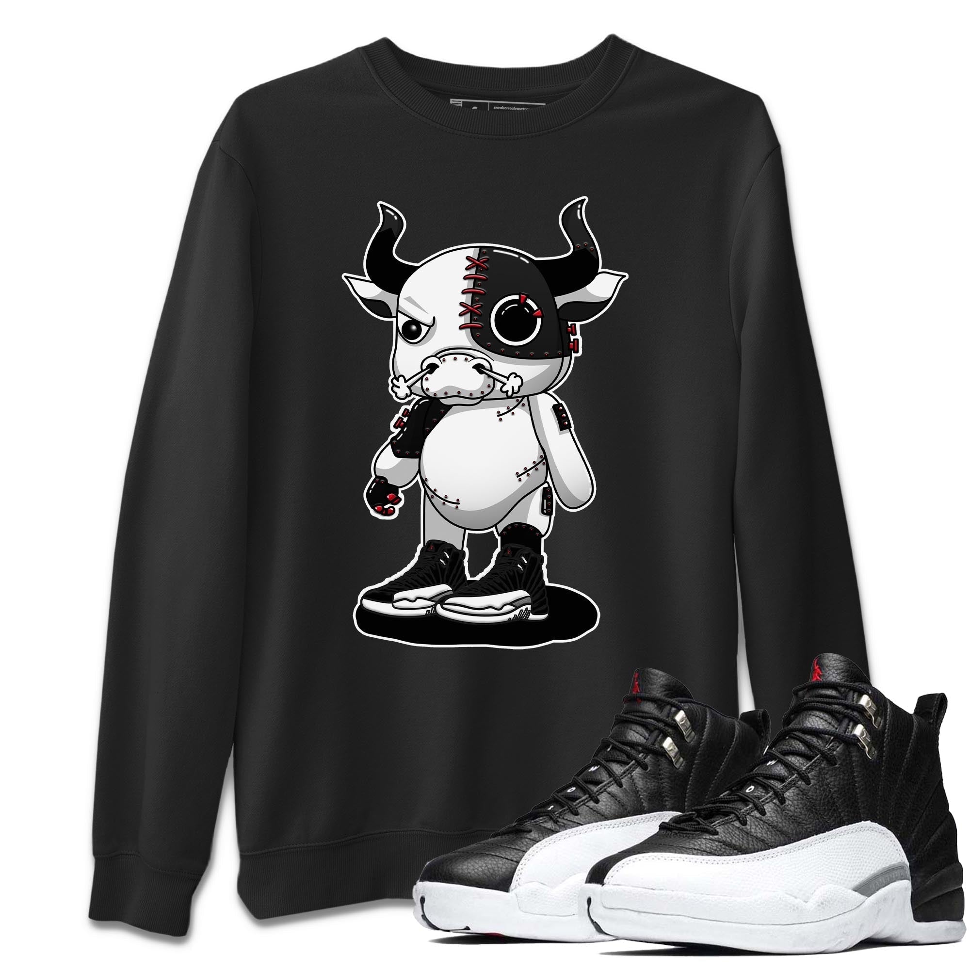 Cyborg Bull Unisex Tops - Air Jordan 12 Playoffs