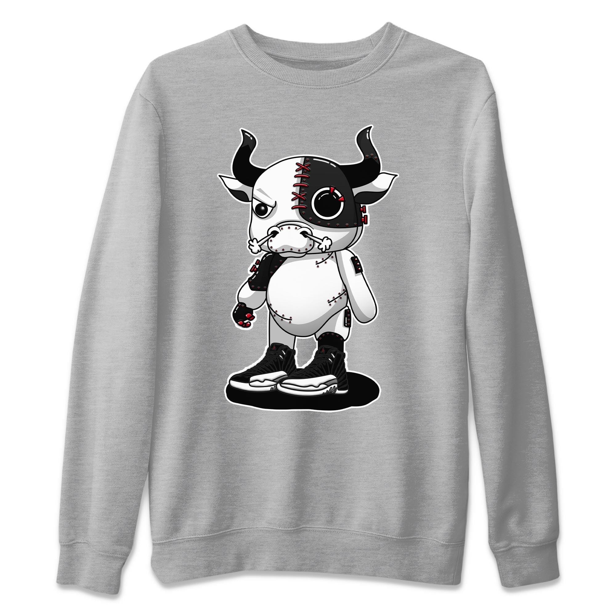 Cyborg Bull Unisex Tops - Air Jordan 12 Playoffs
