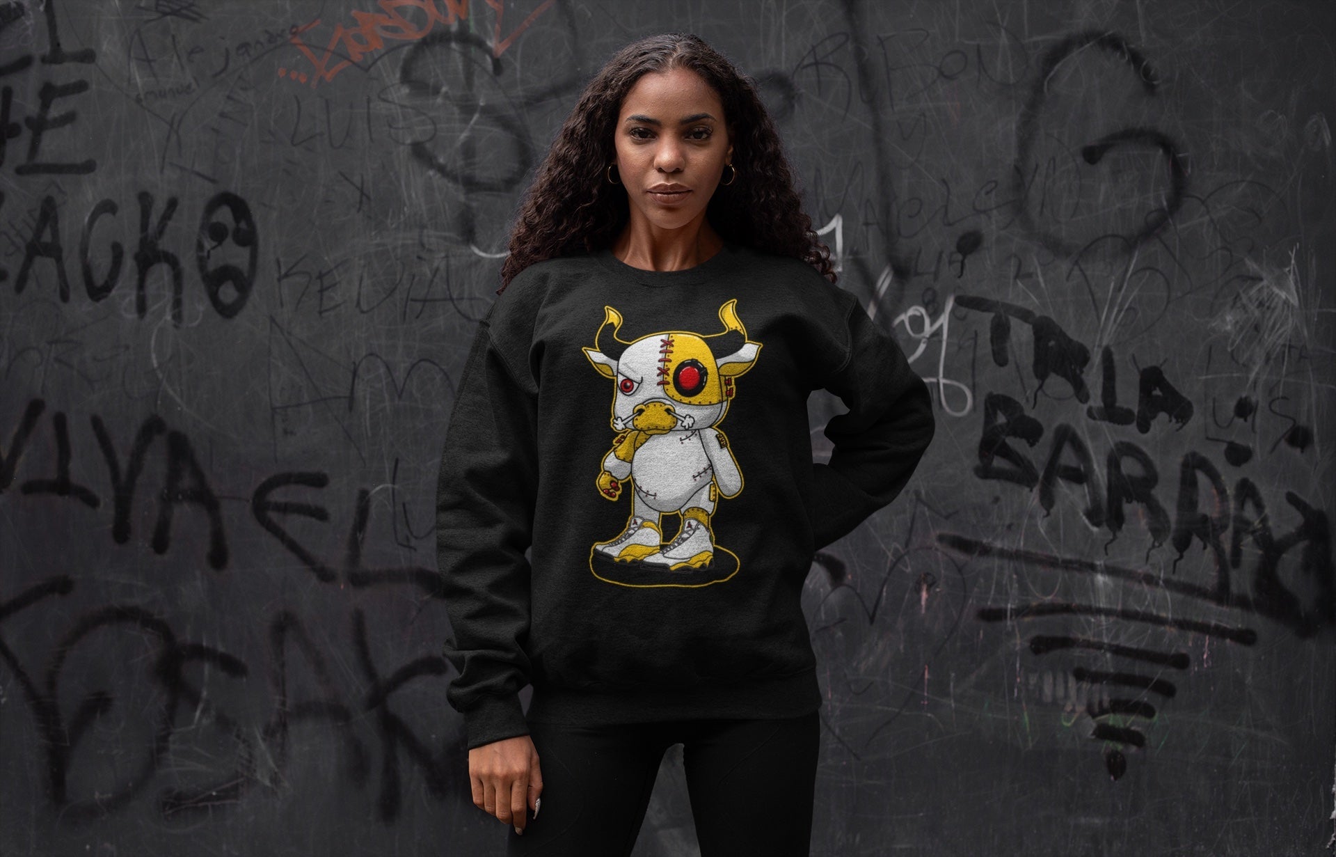Cyborg Bull Unisex Tops - Air Jordan 13 Del Sol