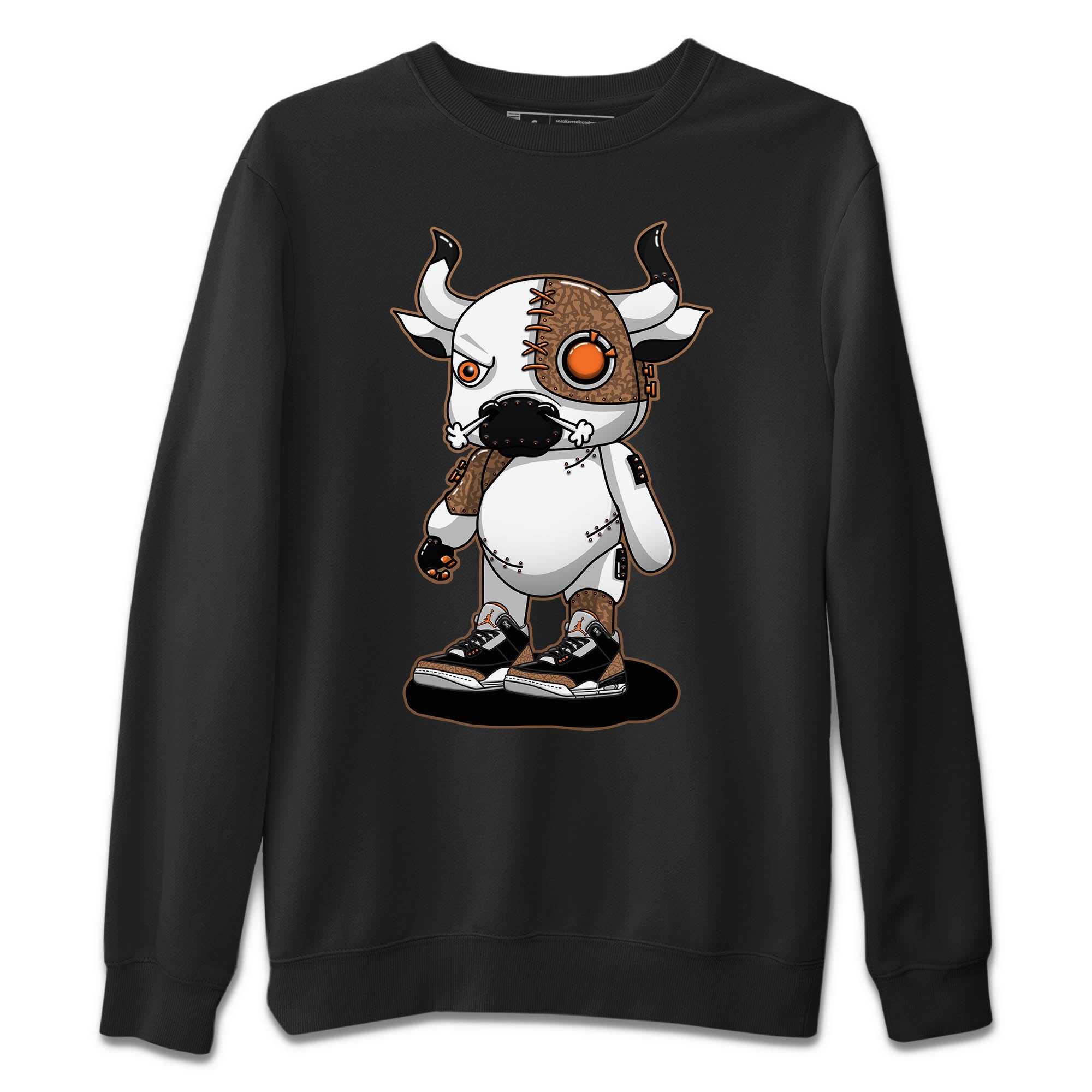 Cyborg Bull Unisex Tops - Air Jordan 3 Desert Elephant
