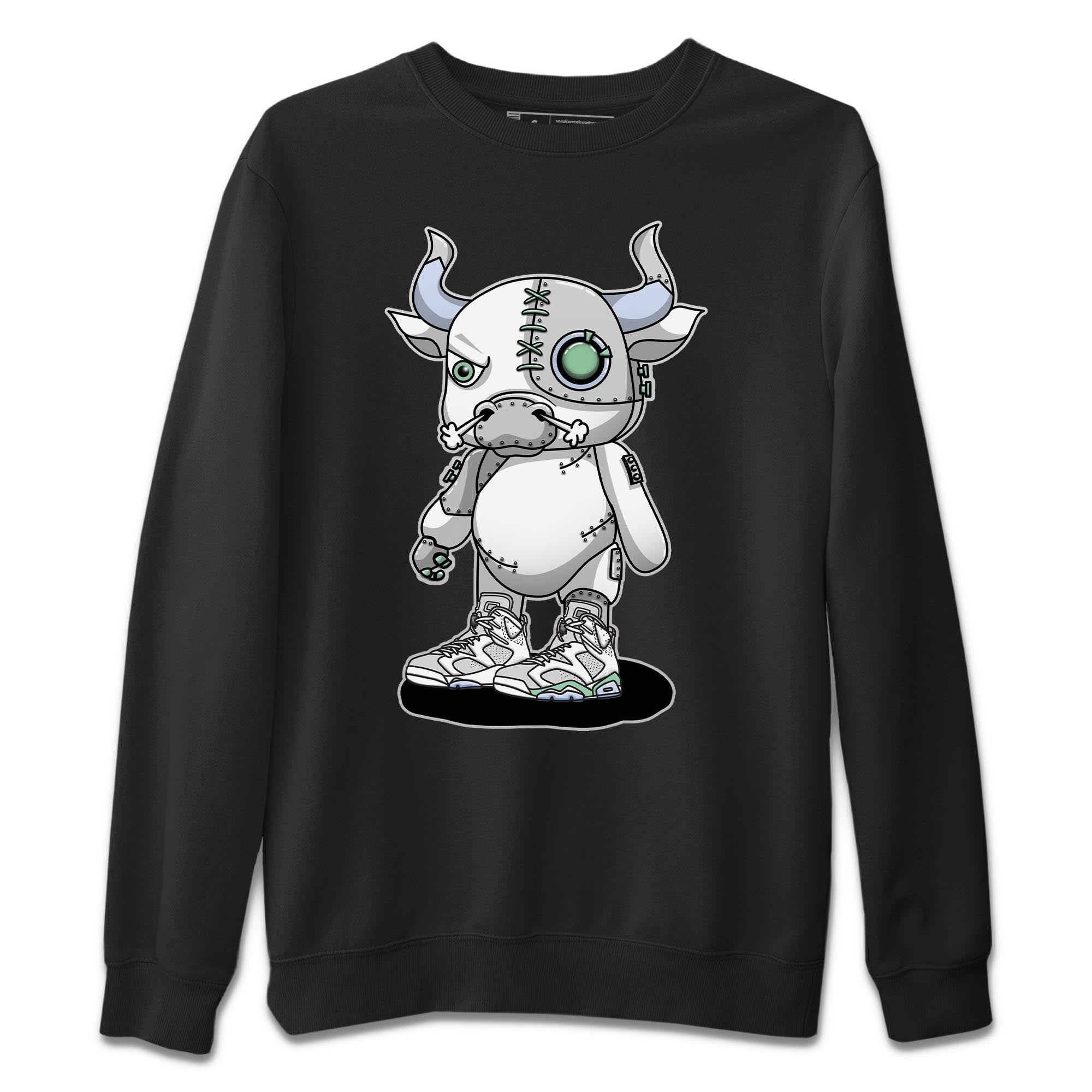 Cyborg Bull Unisex Tops - Air Jordan 6 Mint Foam