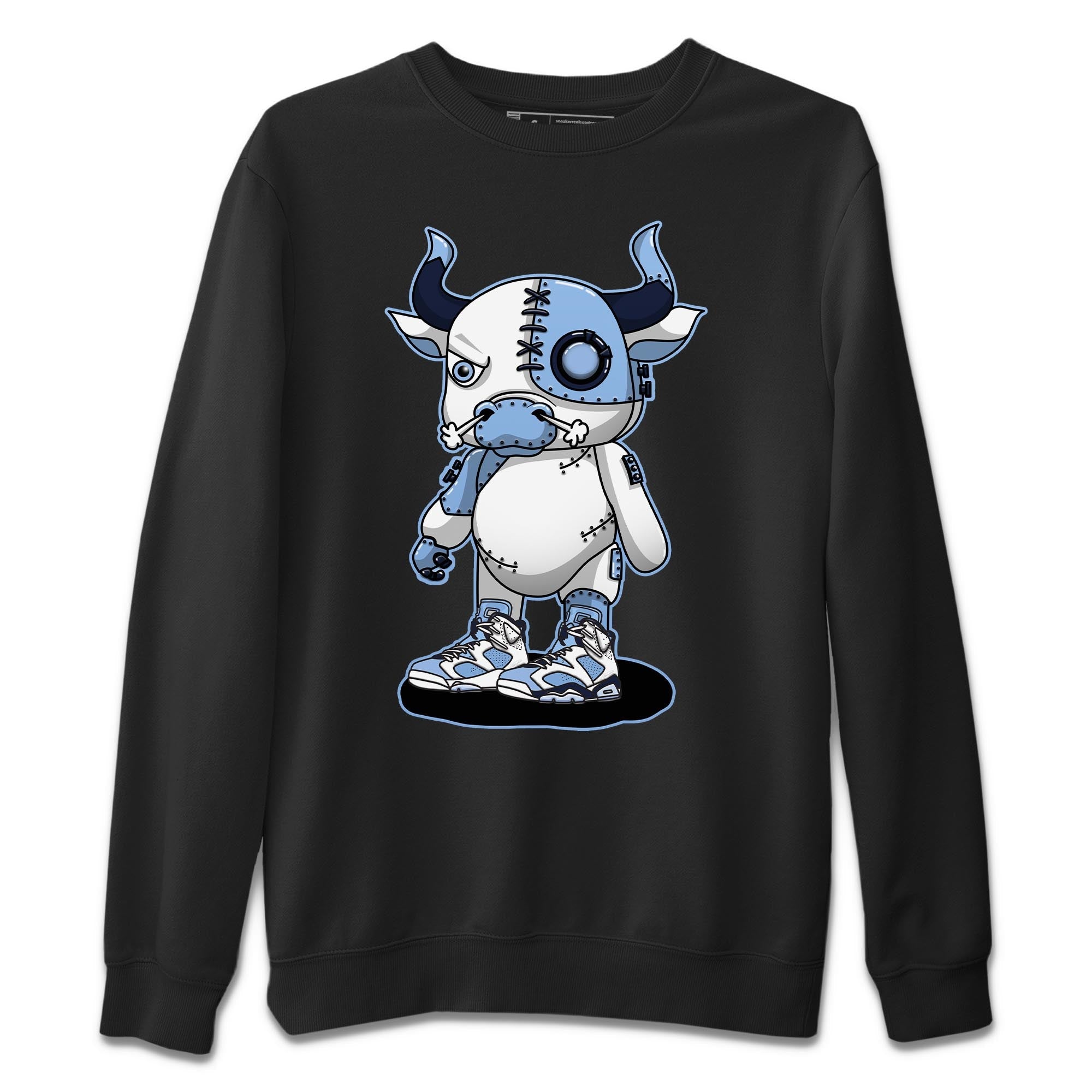 Cyborg Bull Unisex Tops - Air Jordan 6 UNC