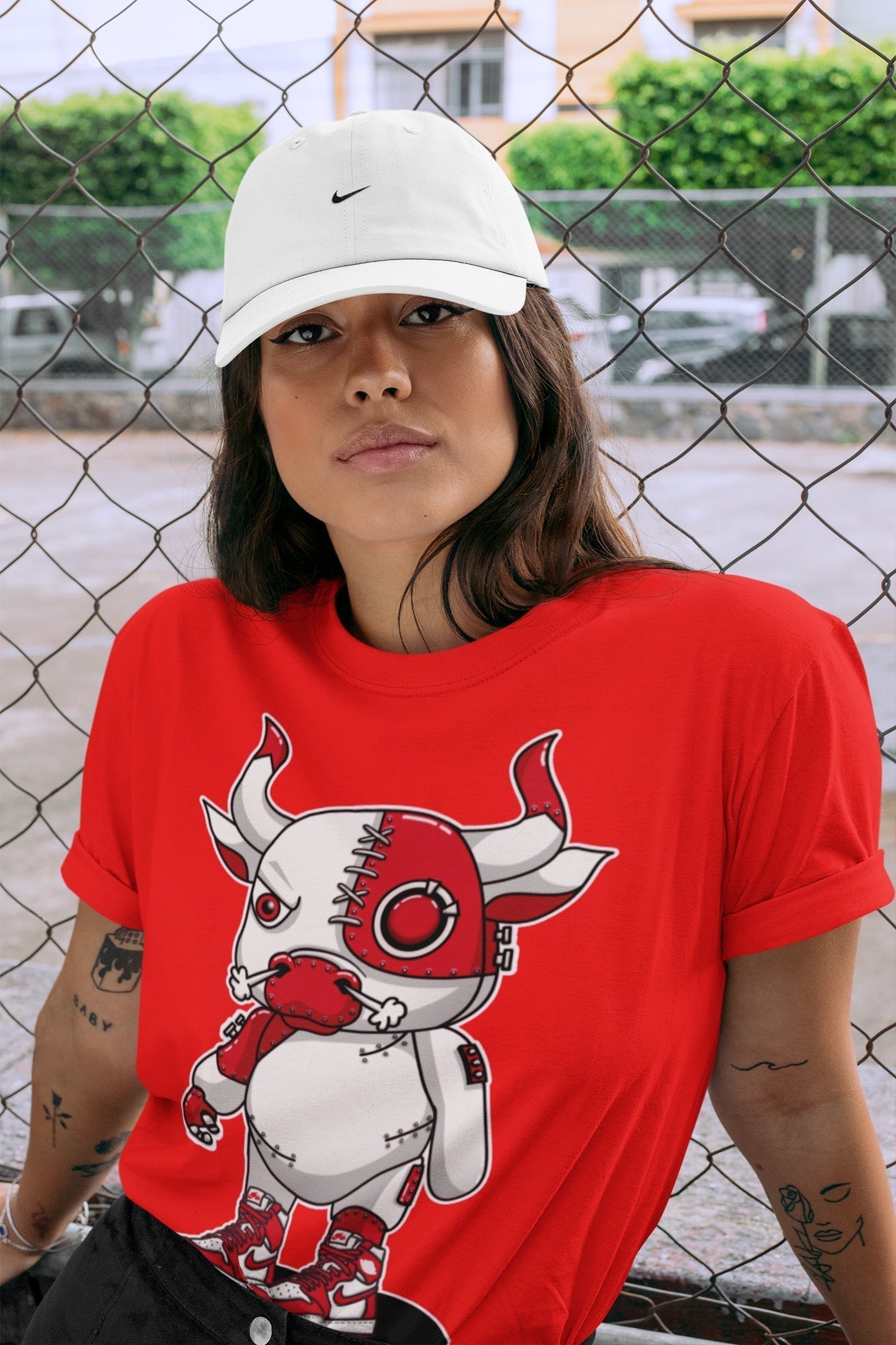Cyborg Bull Unisex Tops - Air Jordan 1 Newstalgia