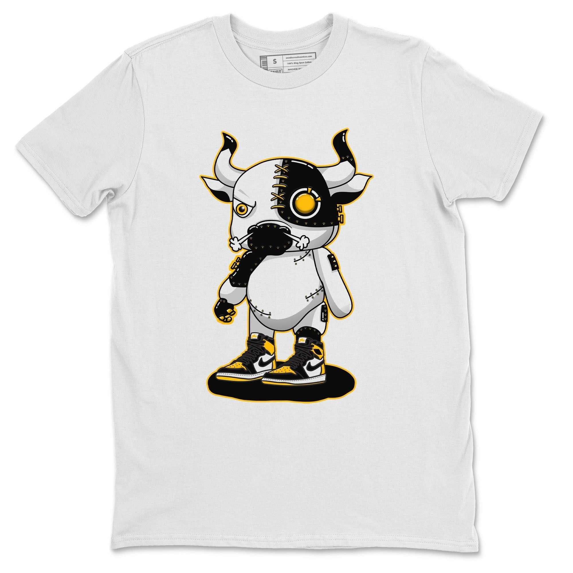 Cyborg Bull Unisex Tops - Air Jordan 1 Taxi