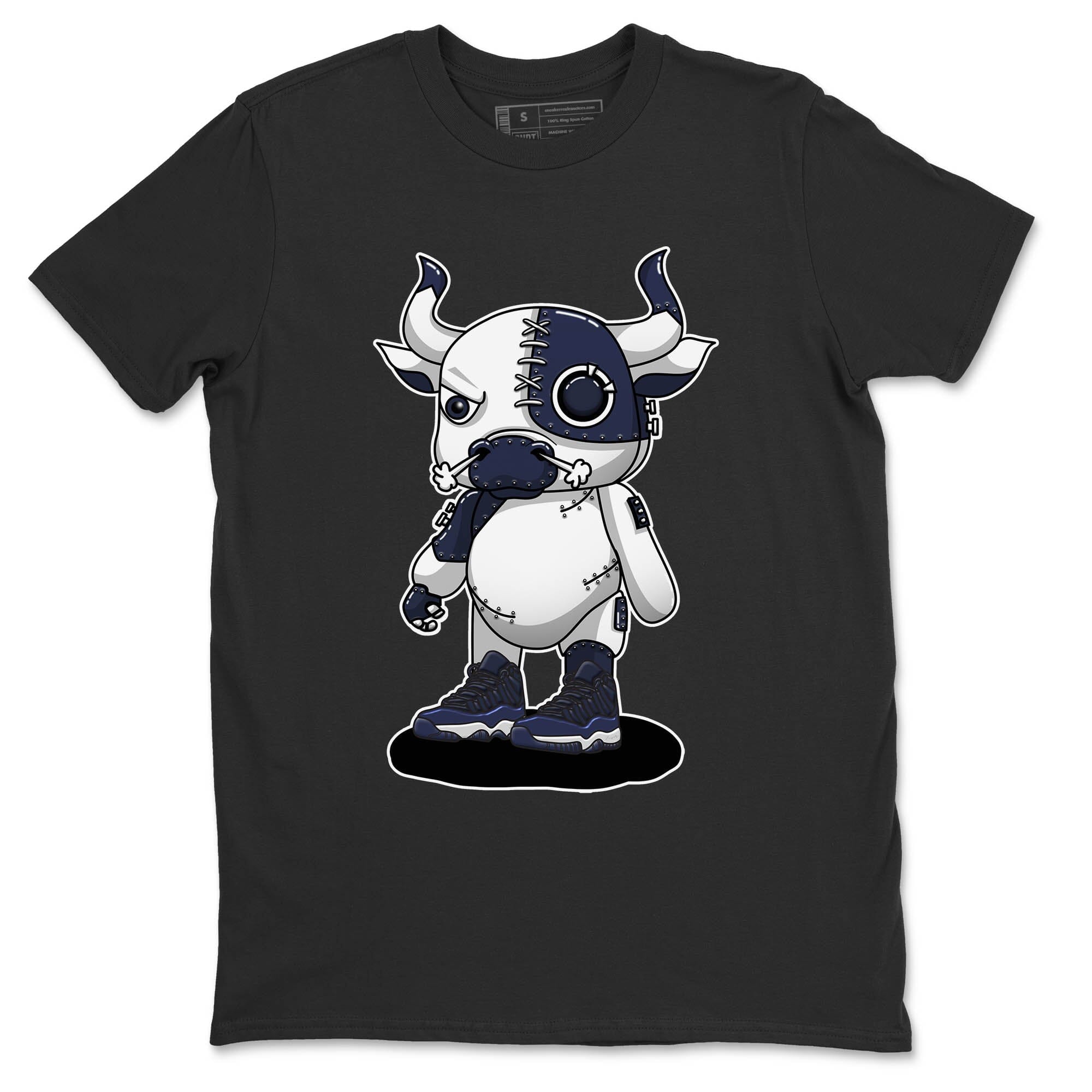Cyborg Bull Unisex Tops - Air Jordan 11 Midnight Navy