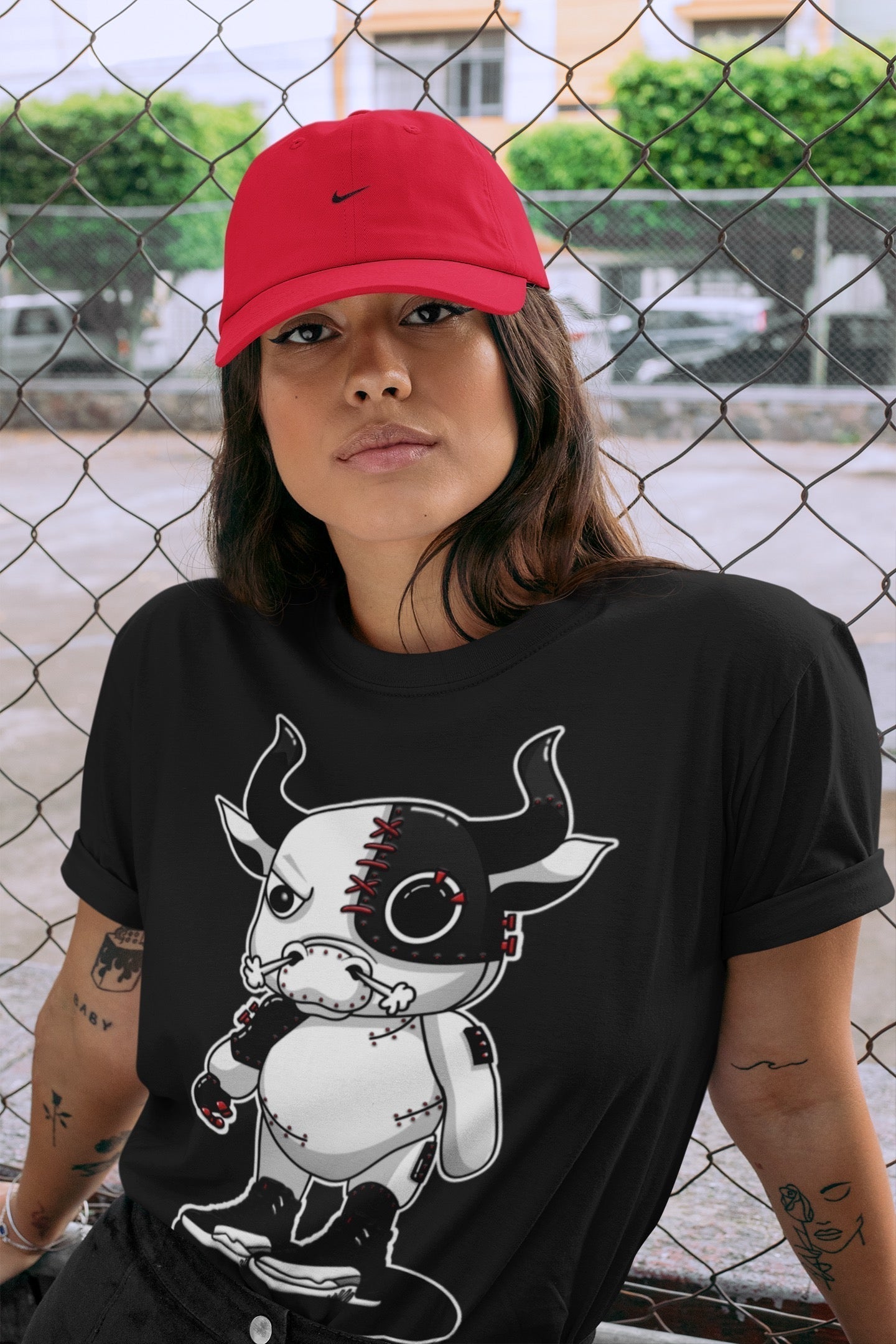 Cyborg Bull Unisex Tops - Air Jordan 12 Playoffs