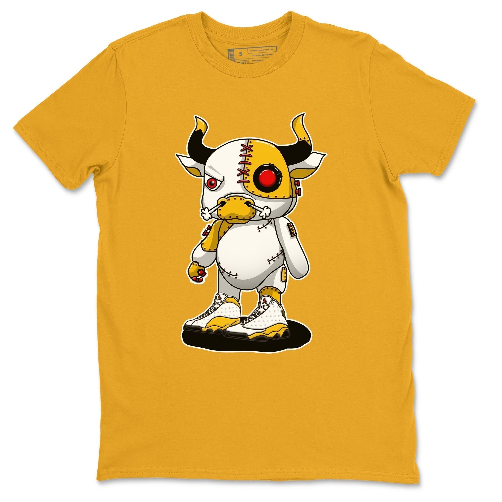 Cyborg Bull Unisex Tops - Air Jordan 13 Del Sol