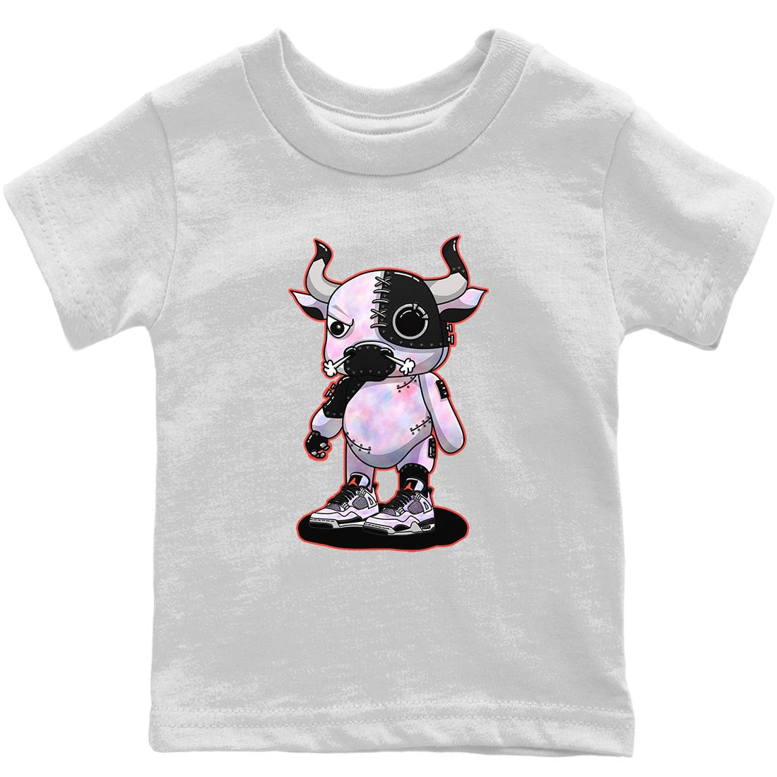 Cyborg Bull Kids Tops - Air Jordan 4 Zen Master