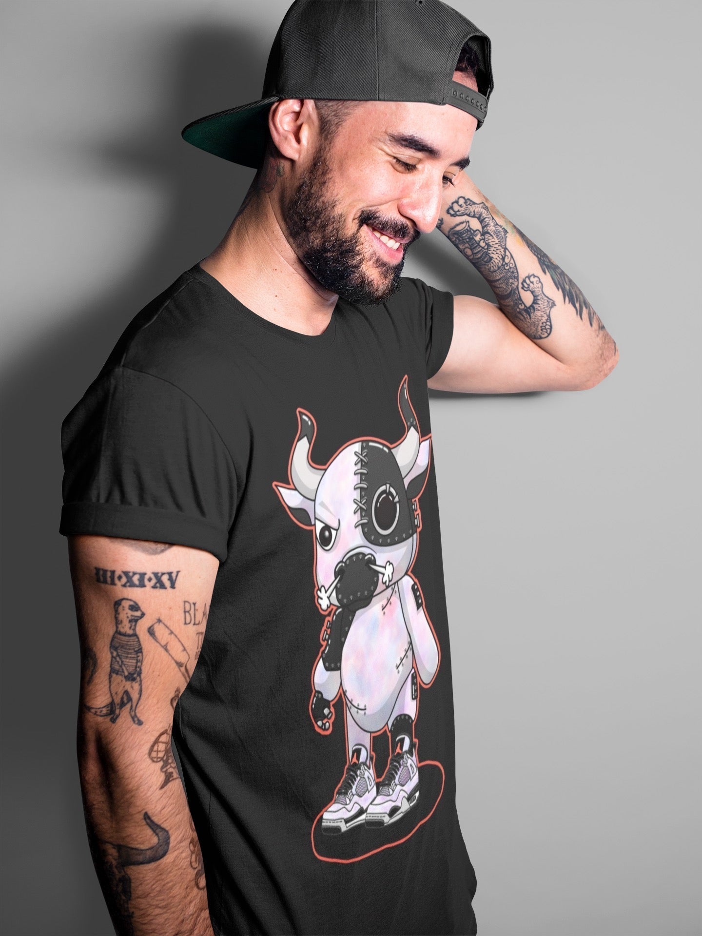 Cyborg Bull Unisex Tops - Air Jordan 4 Zen Master