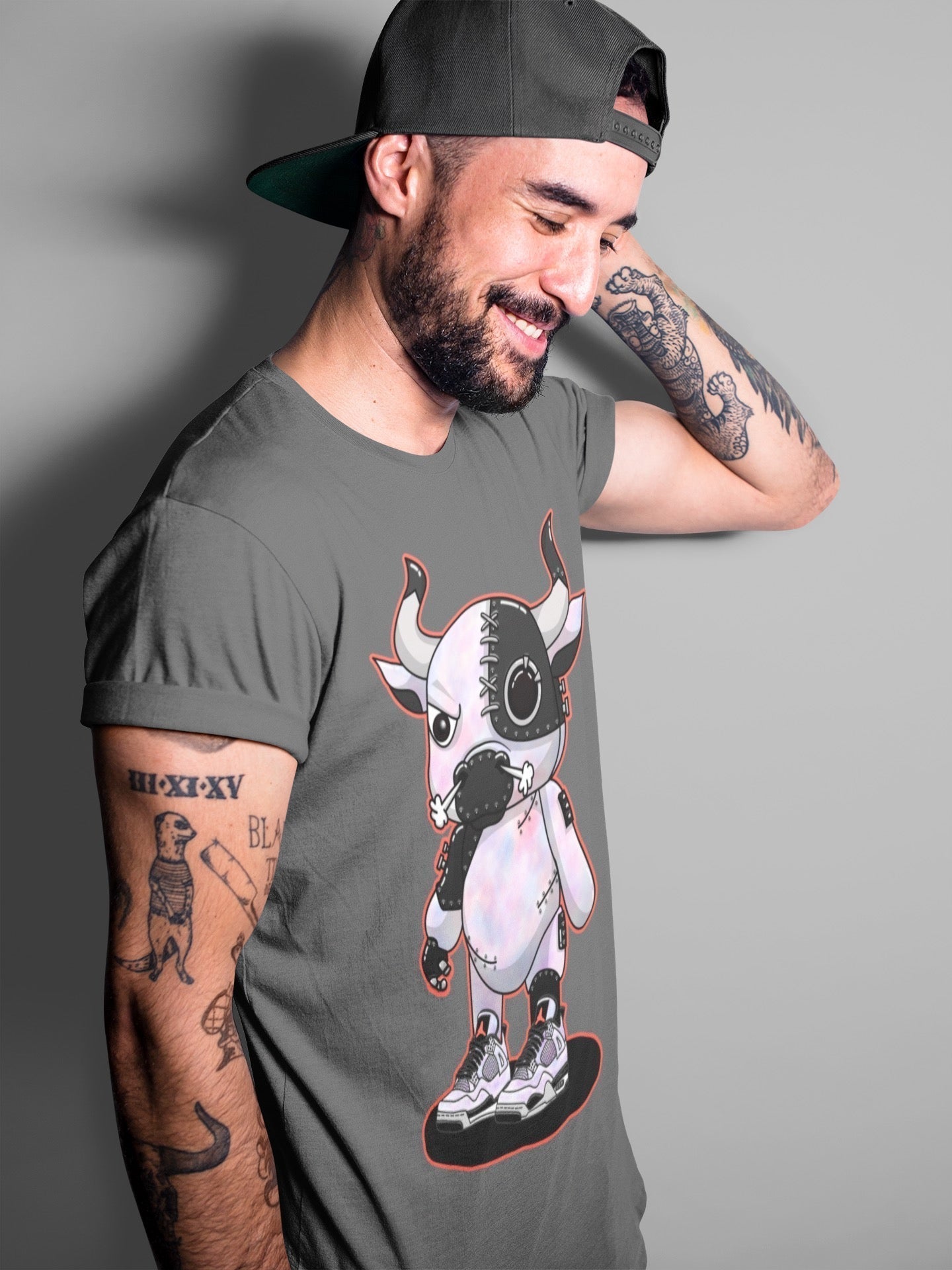 Cyborg Bull Unisex Tops - Air Jordan 4 Zen Master