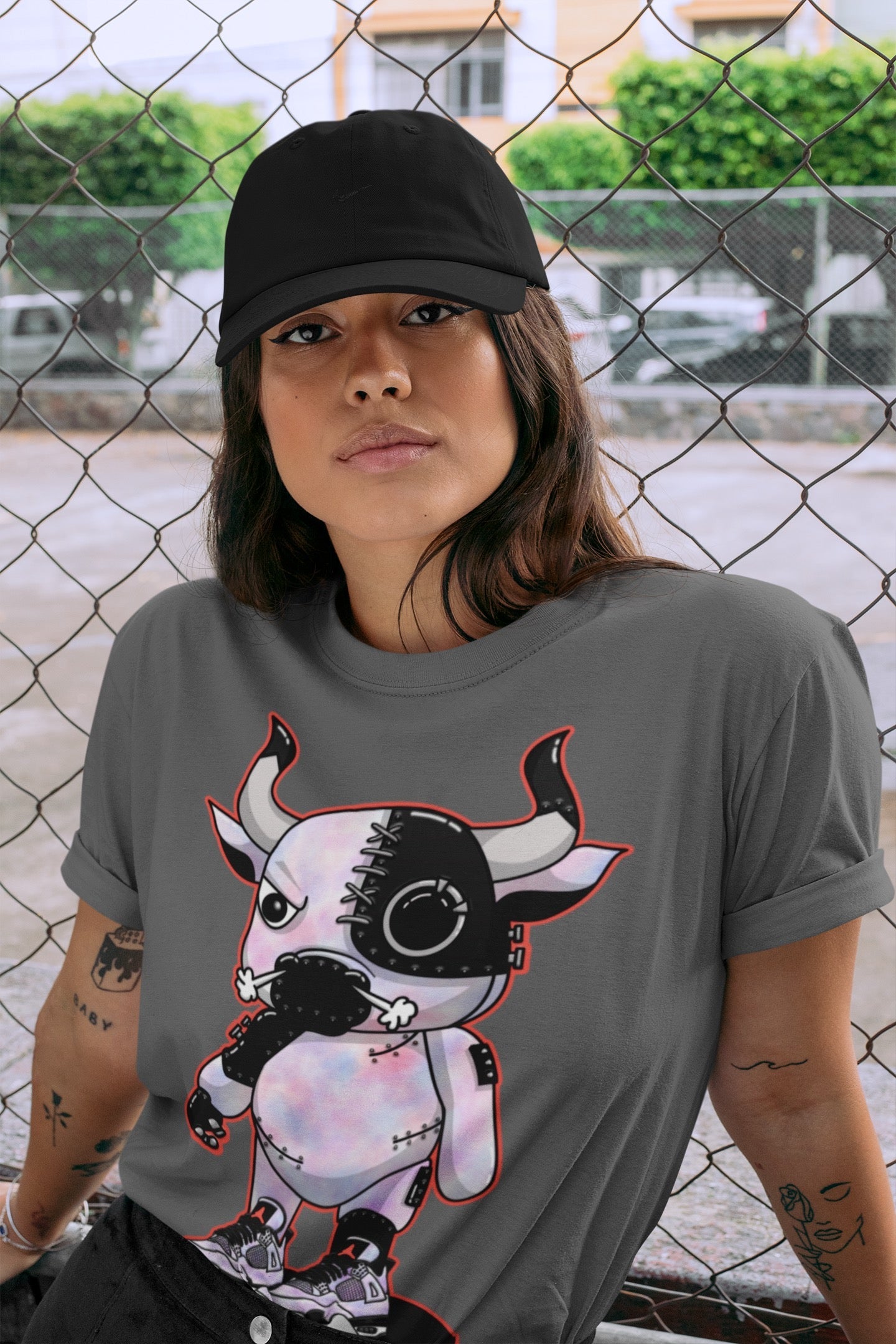 Cyborg Bull Unisex Tops - Air Jordan 4 Zen Master