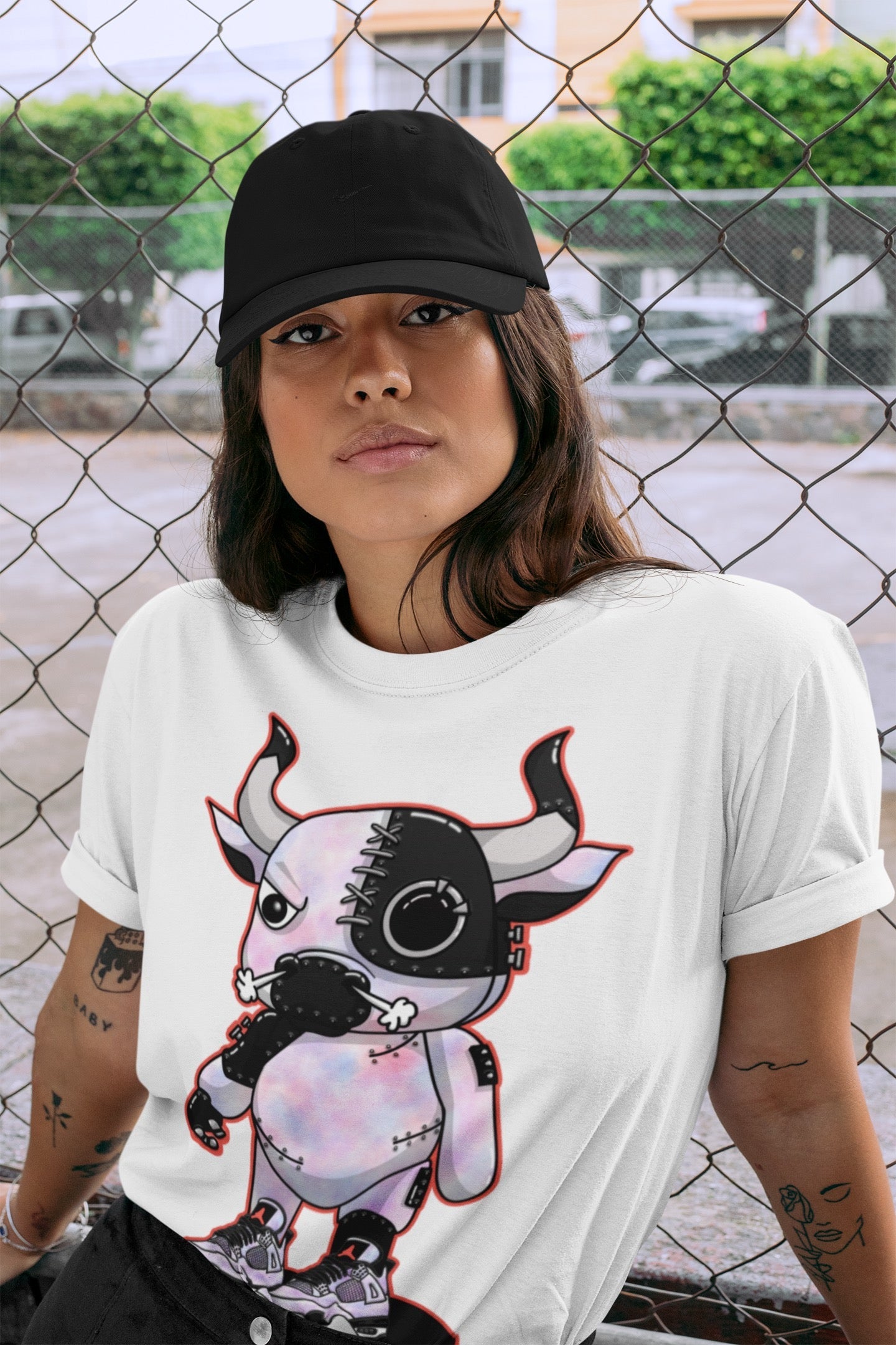 Cyborg Bull Unisex Tops - Air Jordan 4 Zen Master