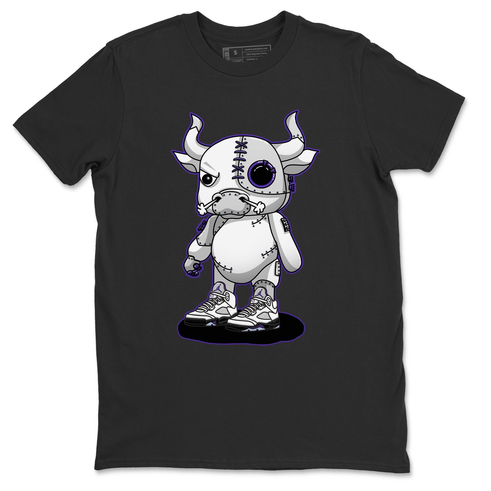 Cyborg Bull Unisex Tops - Air Jordan 5 Concord