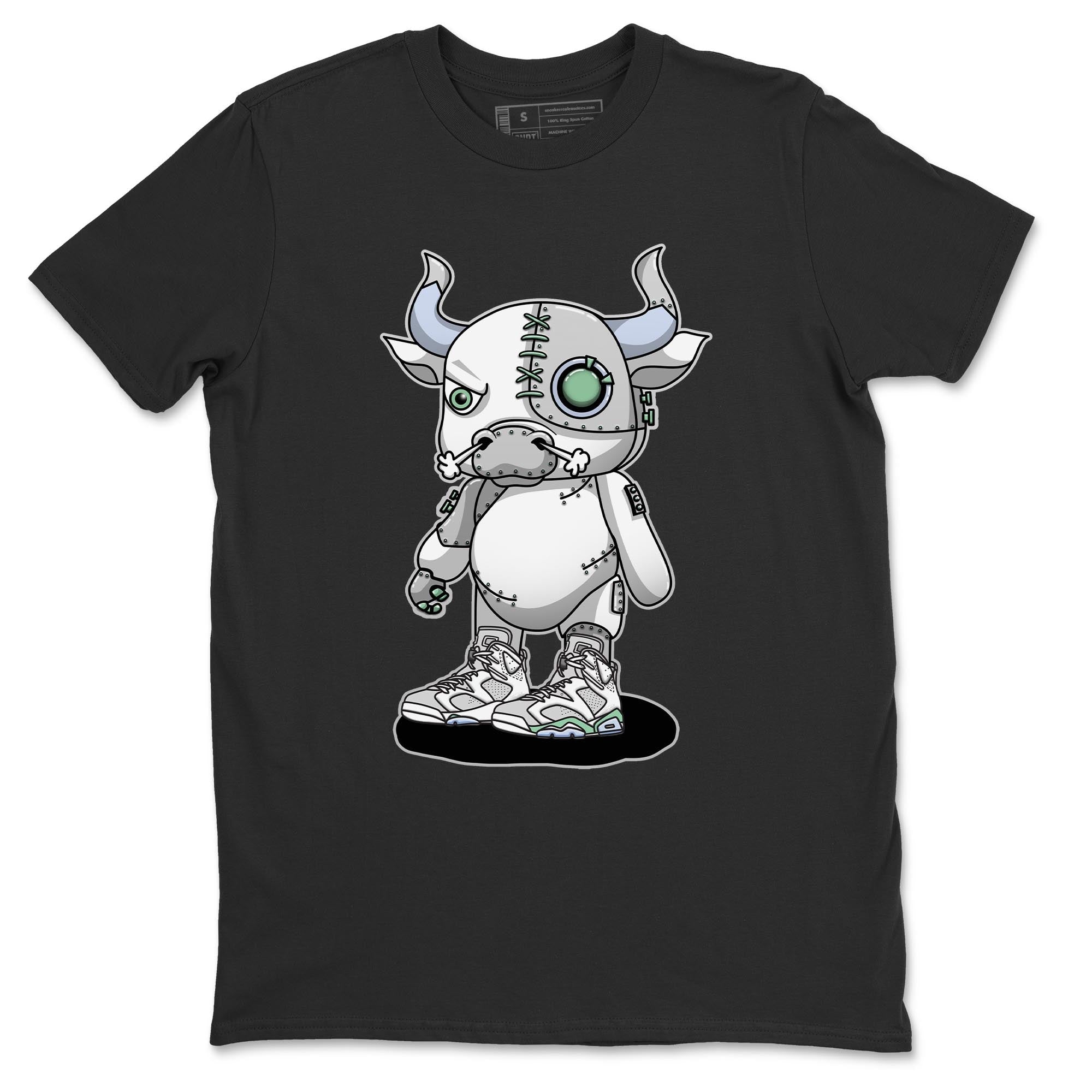 Cyborg Bull Unisex Tops - Air Jordan 6 Mint Foam