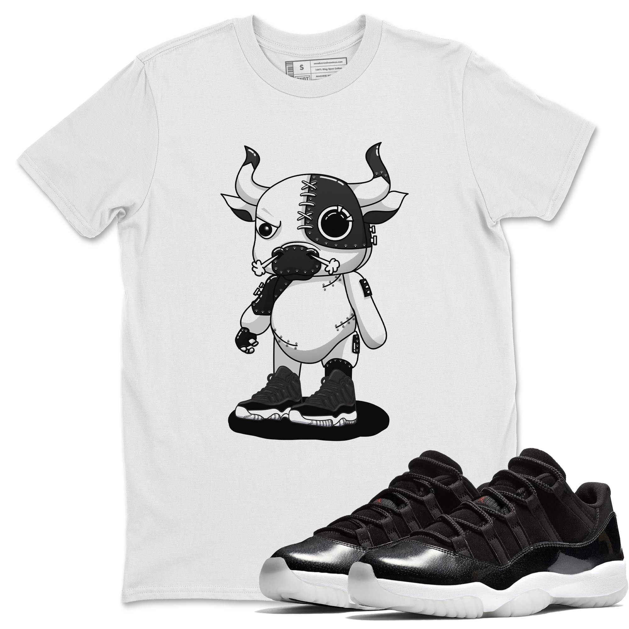 Cyborg Bull Unisex Tops - Air Jordan 11 72-10