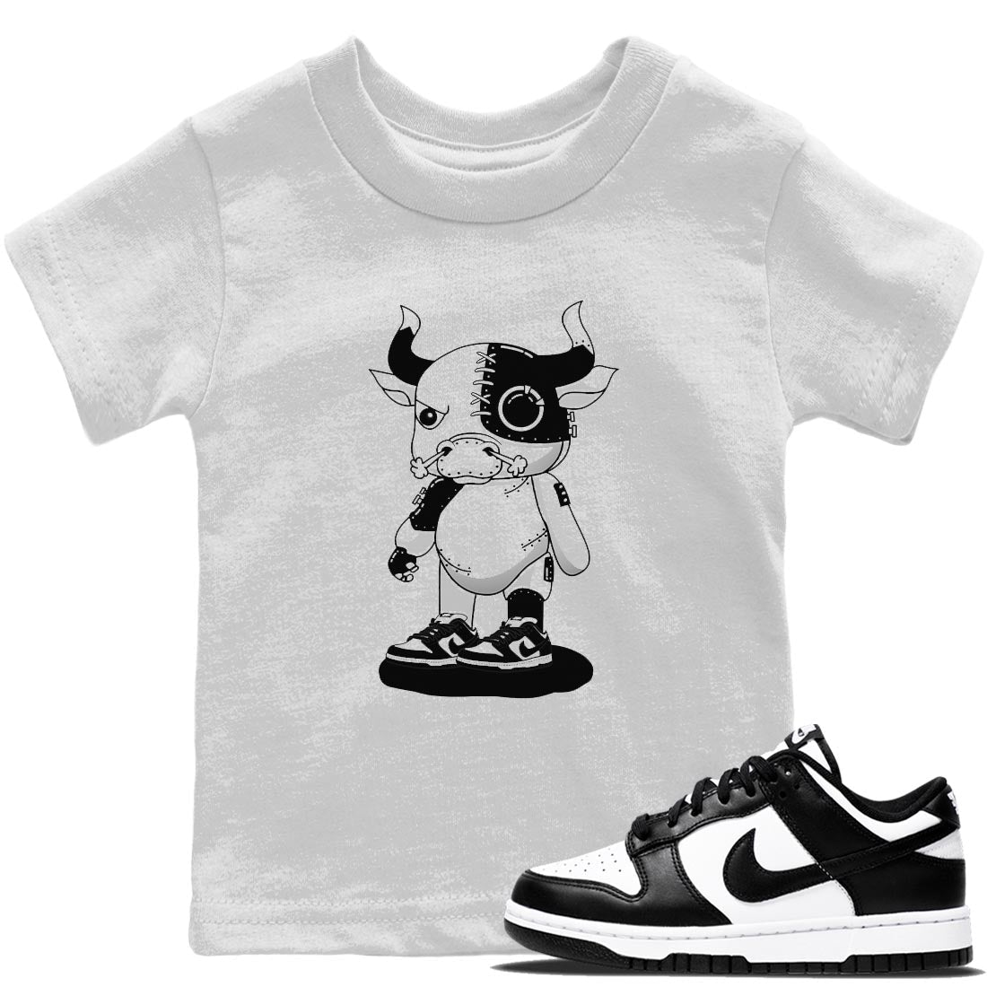 Cyborg bull Kids Tops - Dunk Panda