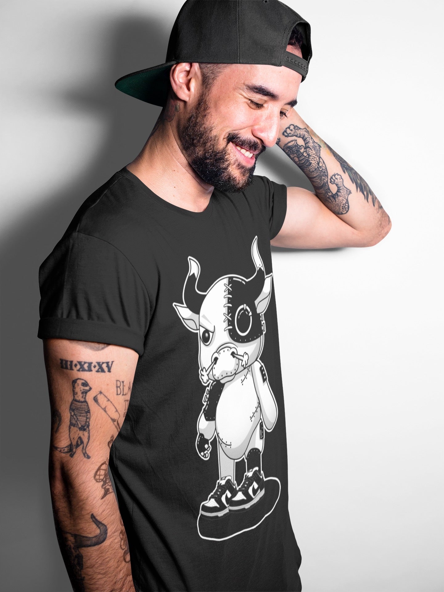 Cyborg bull Unisex Tops - Dunk Panda