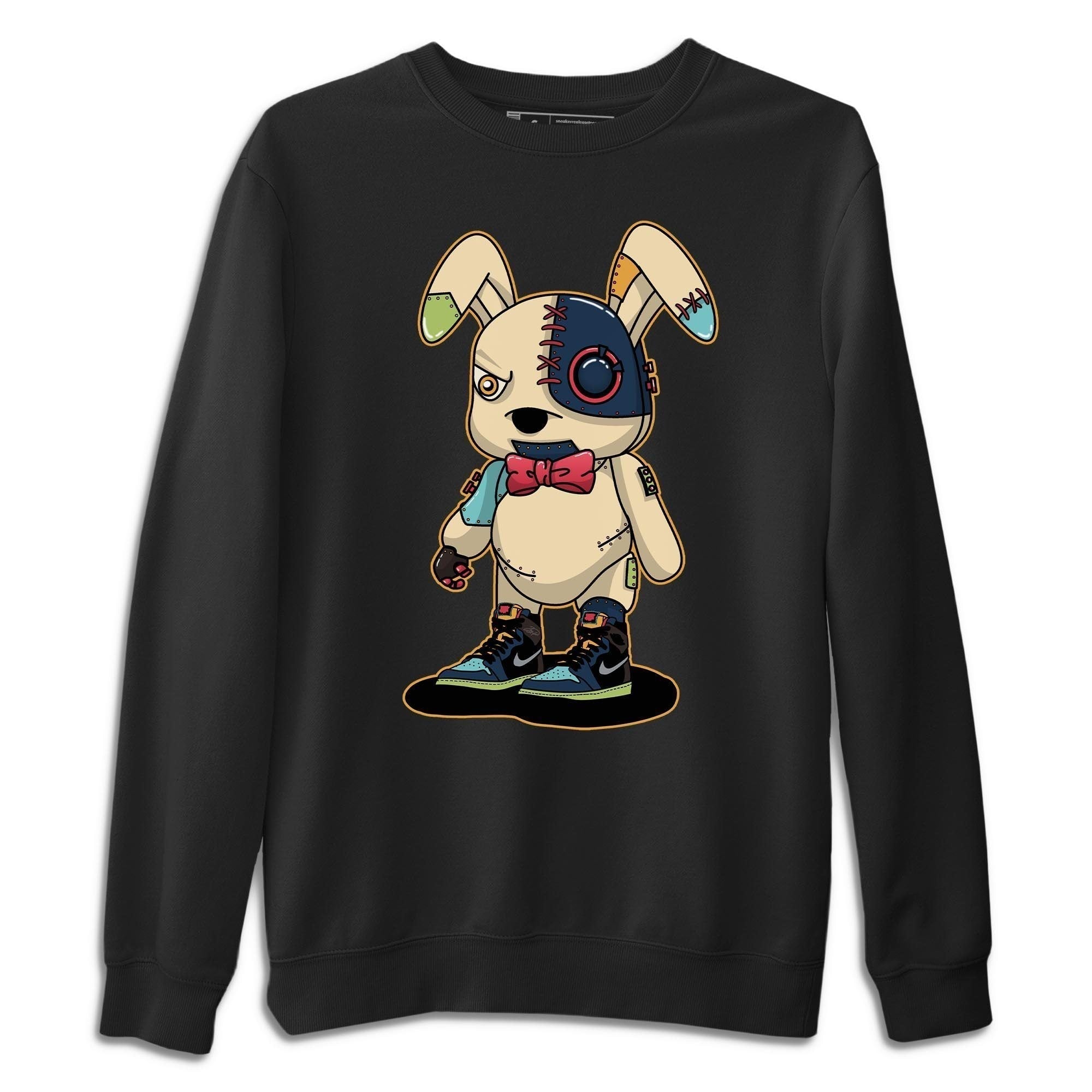 Cyborg Bunny Unisex Tops - Air Jordan 1 Bio Hack