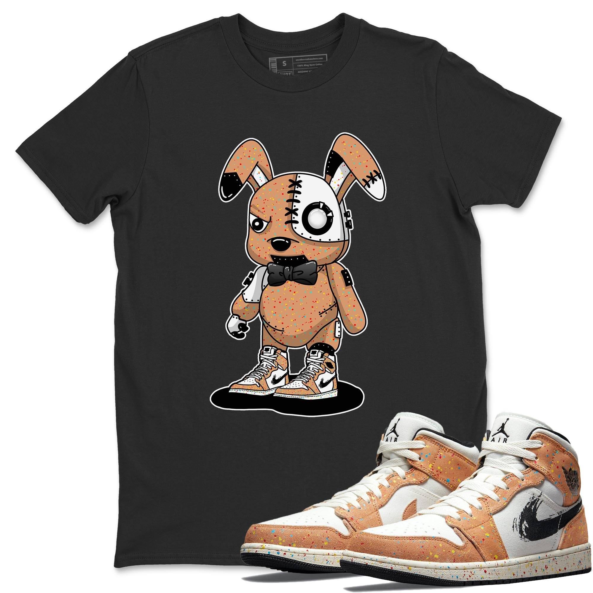 Cyborg Bunny Unisex Tops - Air Jordan 1 Brushstroke