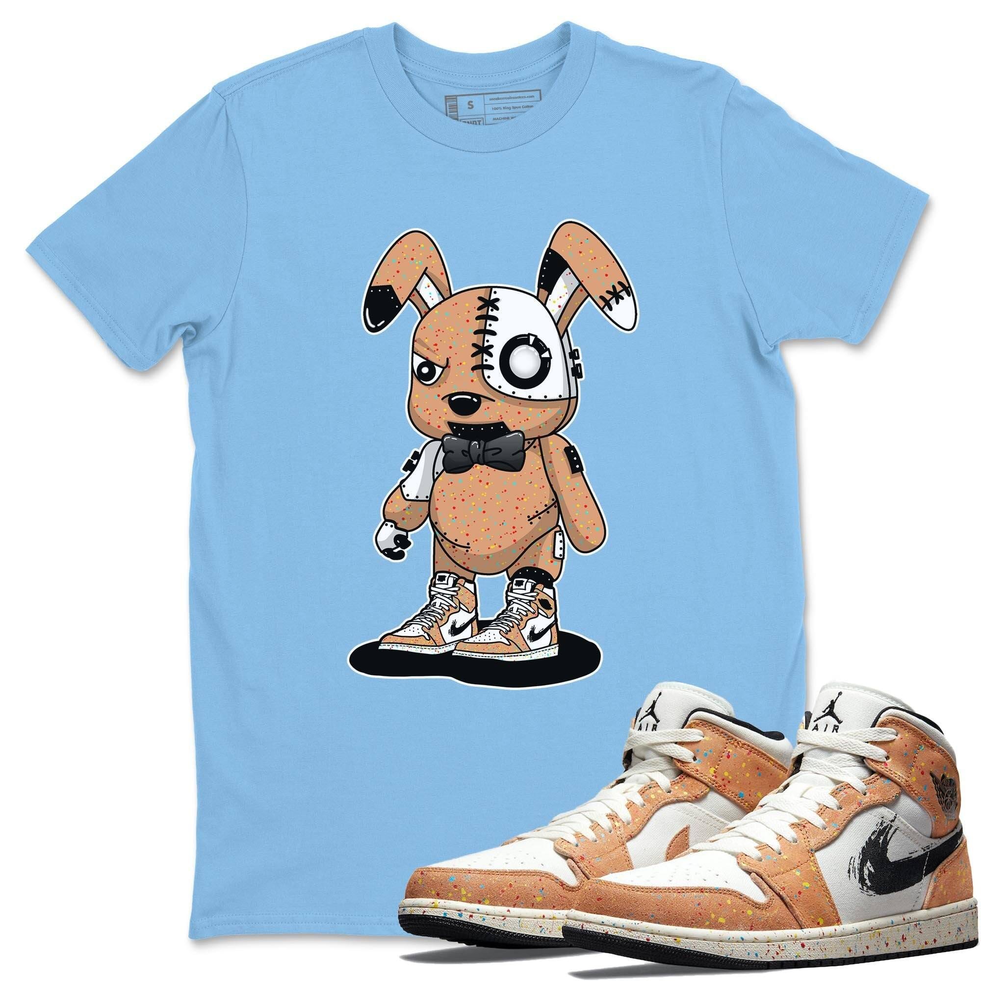 Cyborg Bunny Unisex Tops - Air Jordan 1 Brushstroke