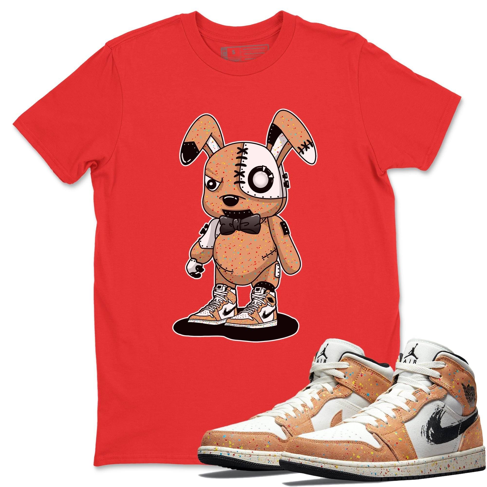 Cyborg Bunny Unisex Tops - Air Jordan 1 Brushstroke